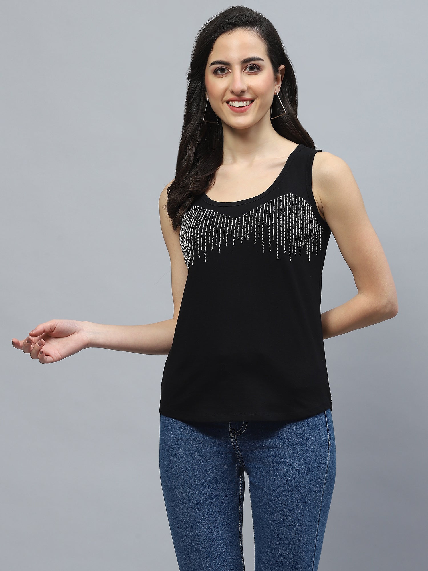 BUSTIER BLING BABE TEE