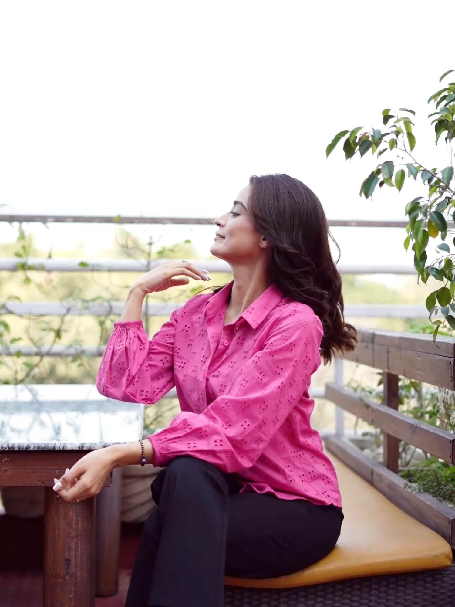 Tropical Thread Pink Shirt