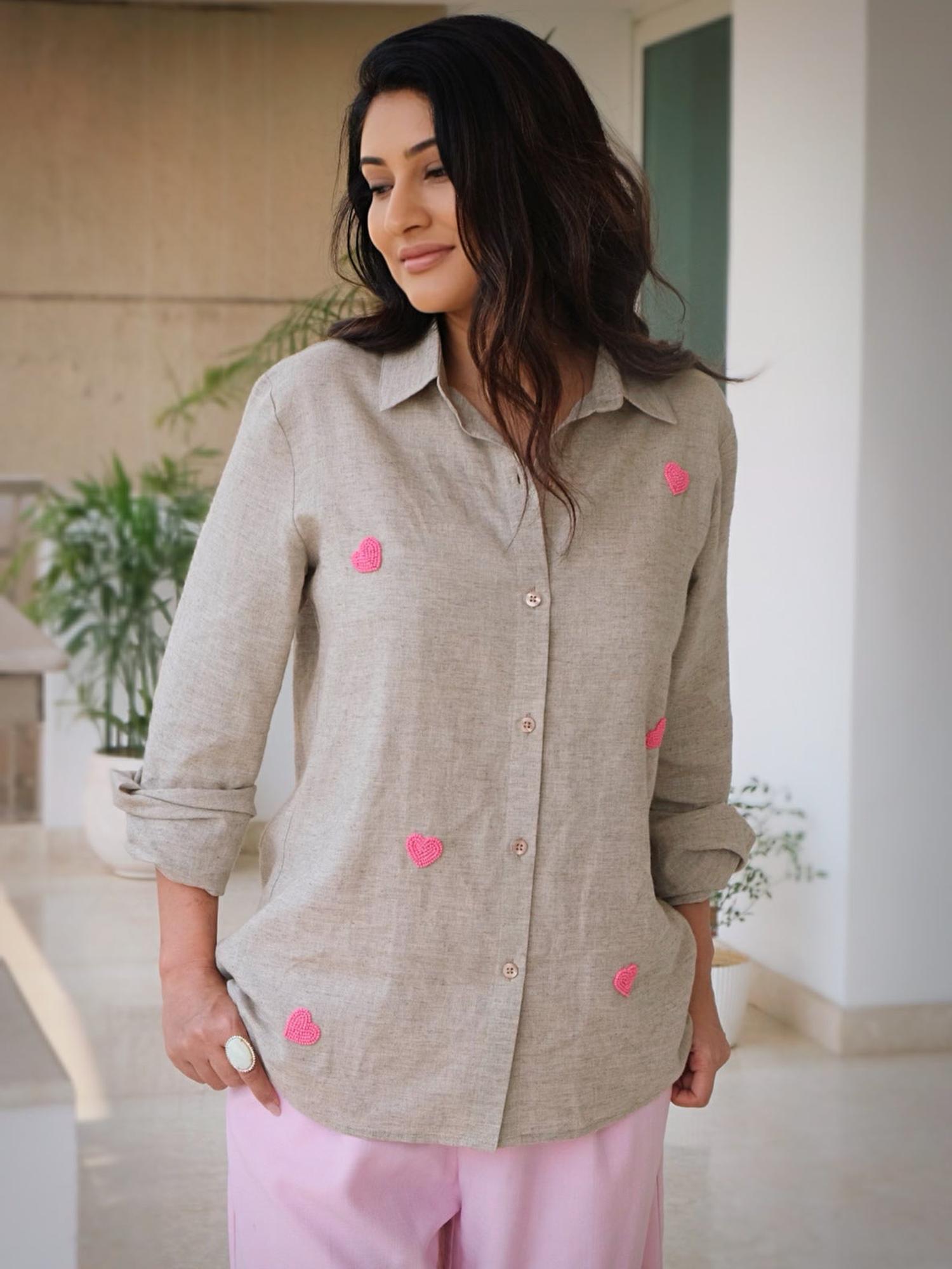 Little Pink Heart Shirt