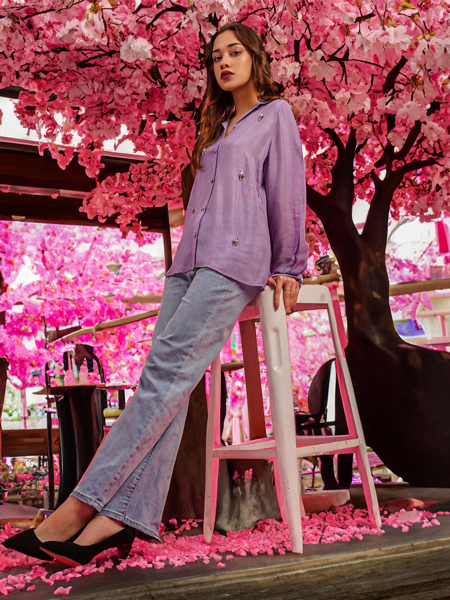 Deluxe Lavender Shirt