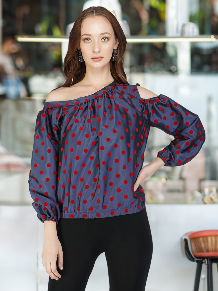 Off Shoulder Cold Shoulder Top