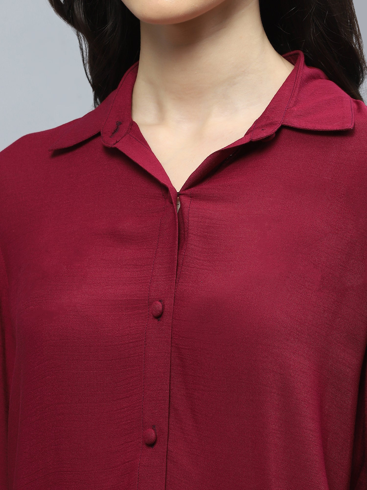 DELUXE MAHROON SHIRT