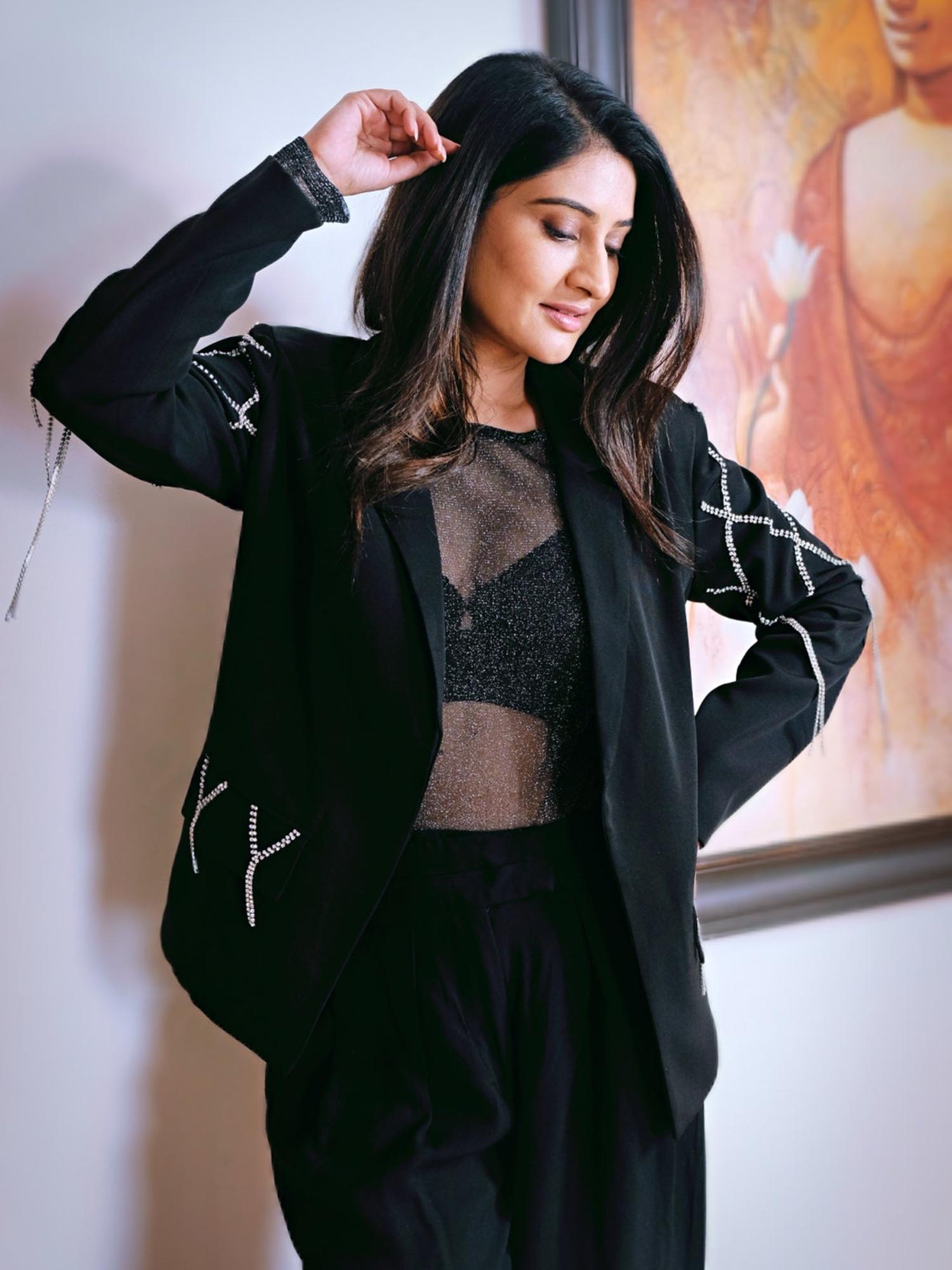 Starstruck Black Blazer
