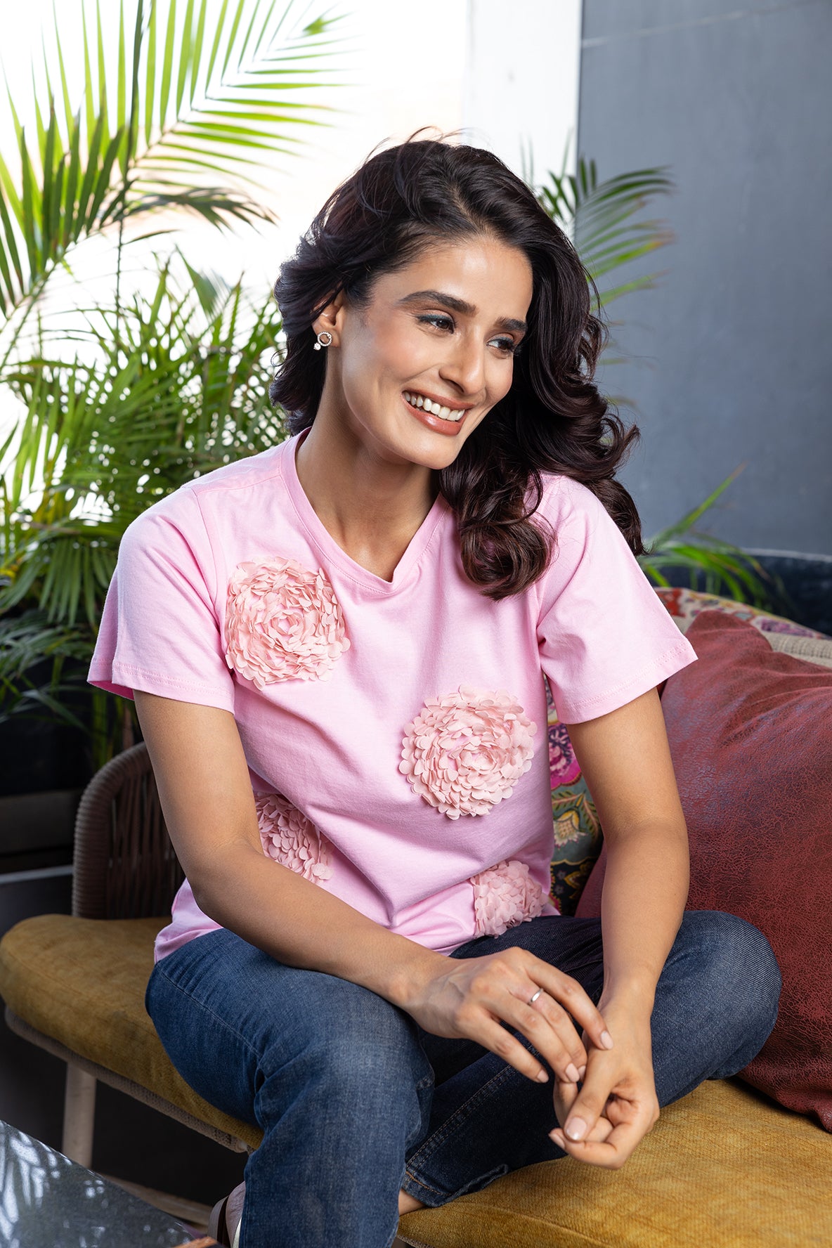 Pink Petal Drama Tee