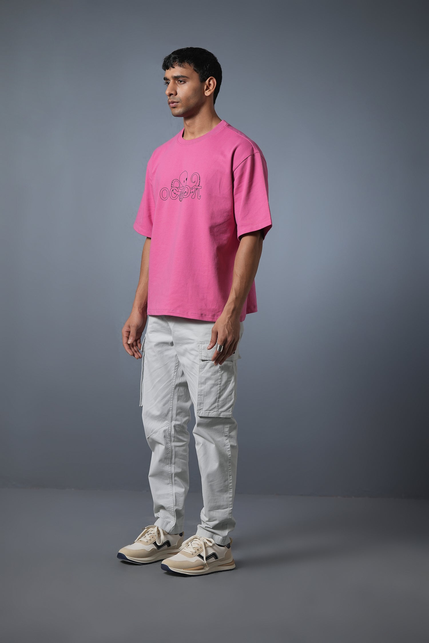 I AM NOT SHY TEE PINK