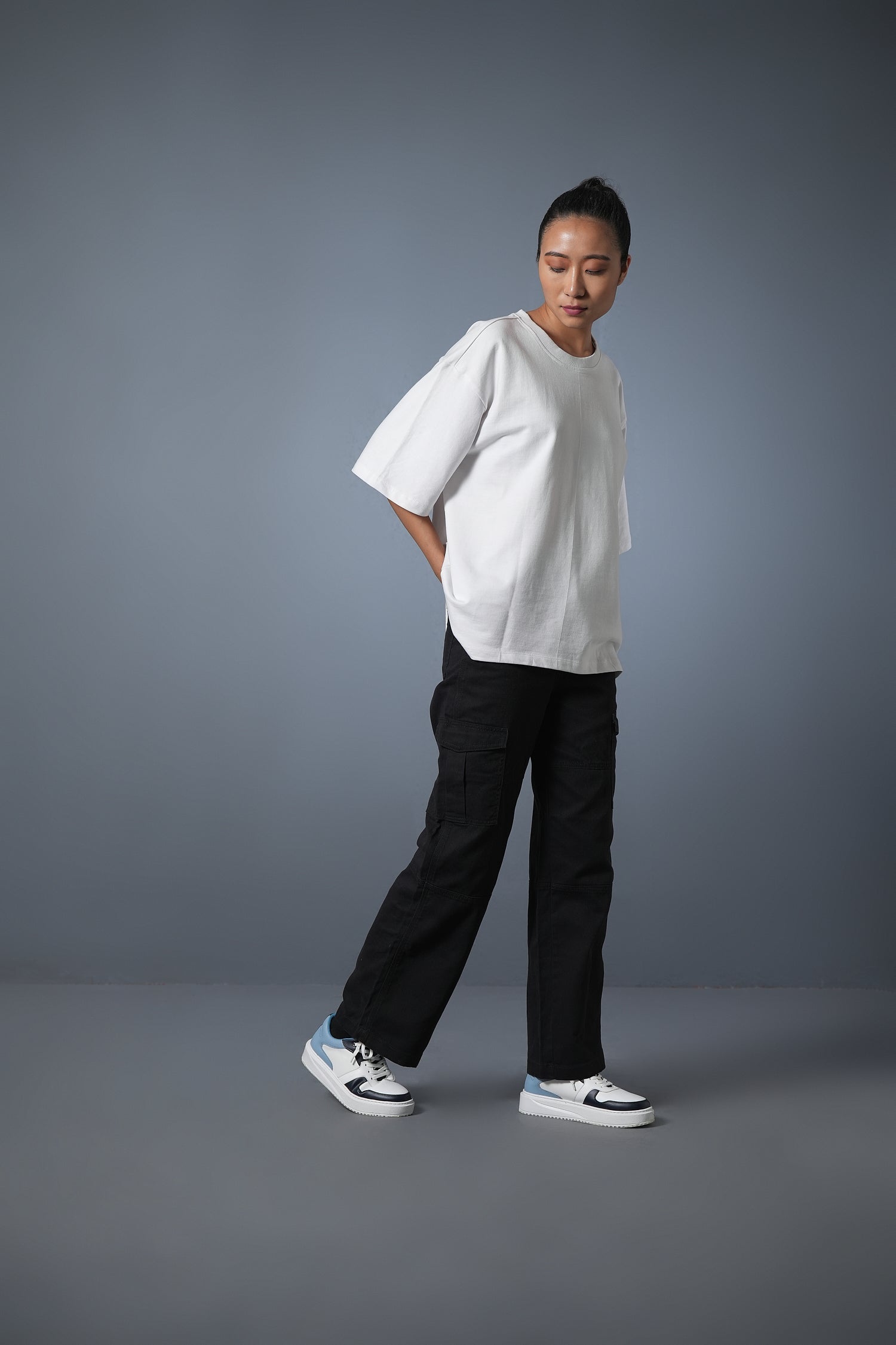 I AM NOT SHY TEE WHITE