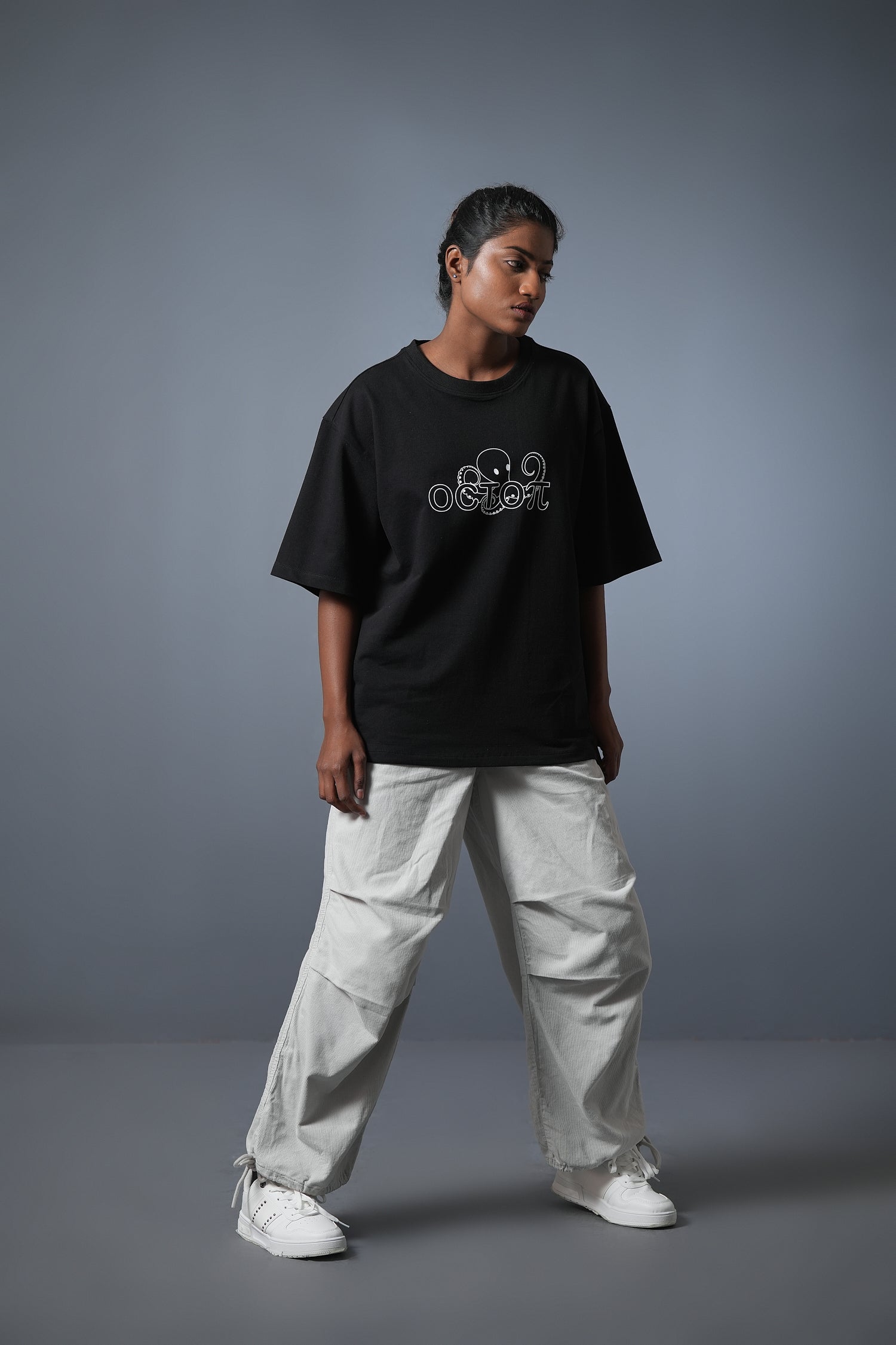 SUCKER SKULL TEE BLACK