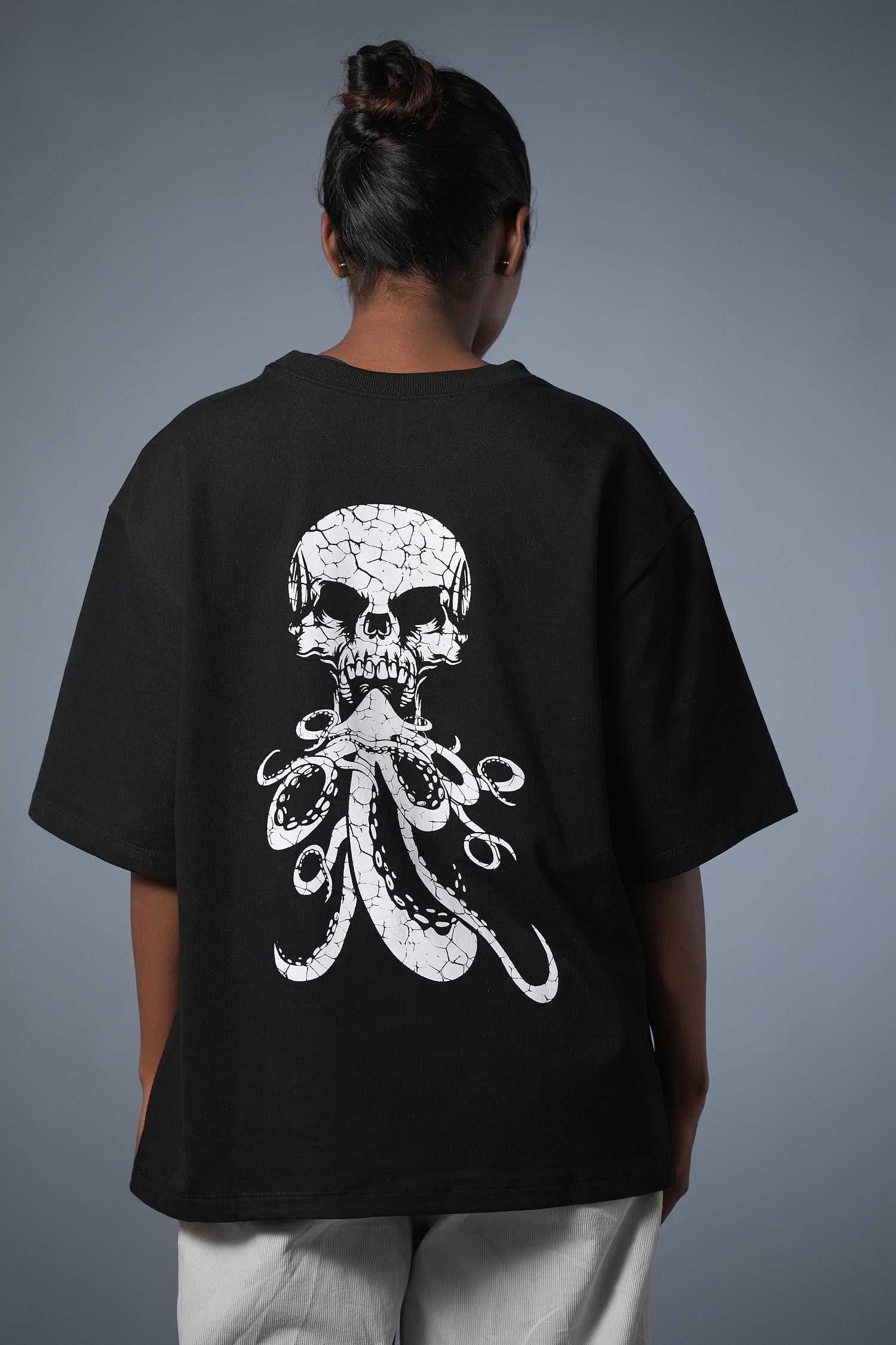SUCKER SKULL TEE BLACK