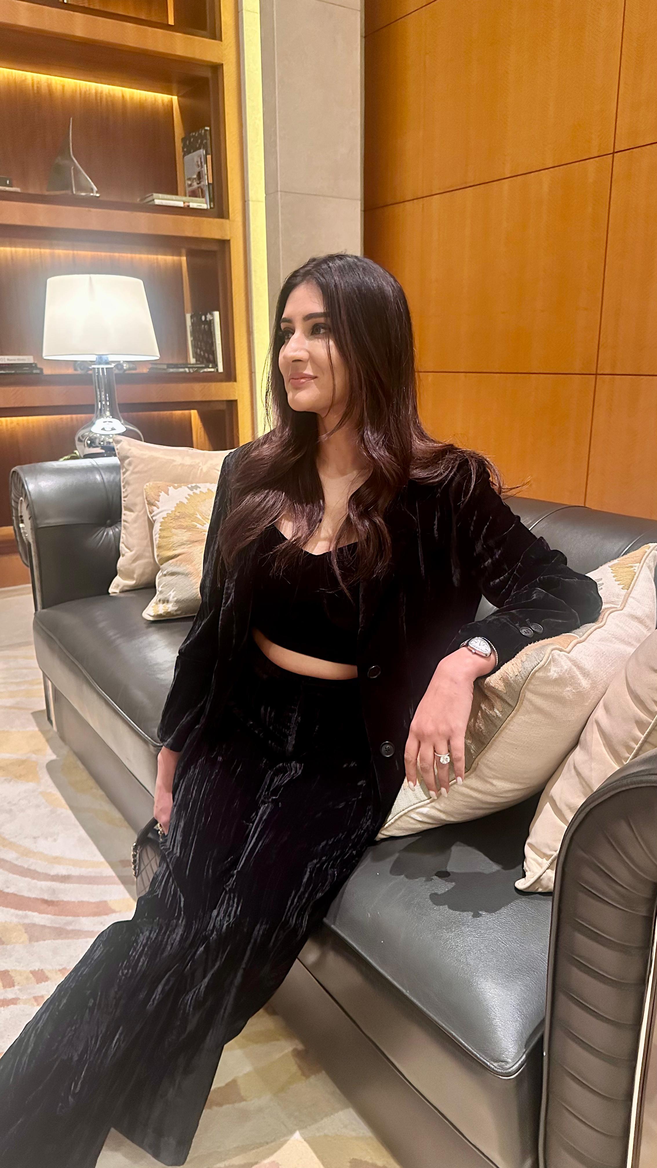 Plush Velvet Blazer Cord- Set