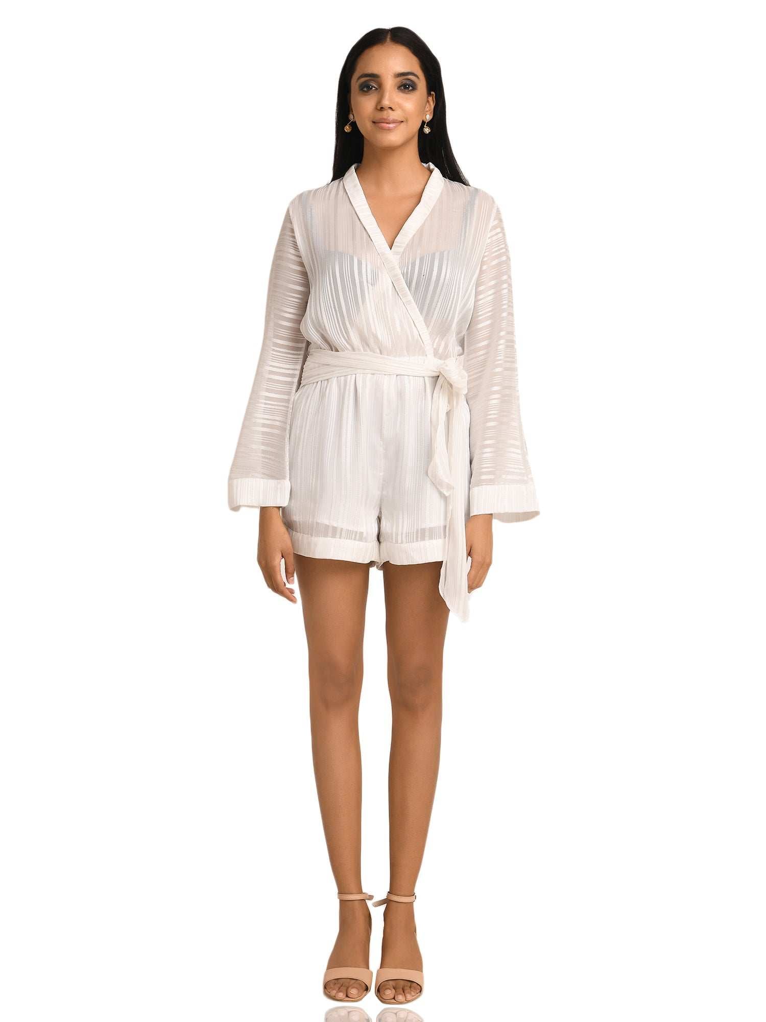 catch a chill shorty playsuit