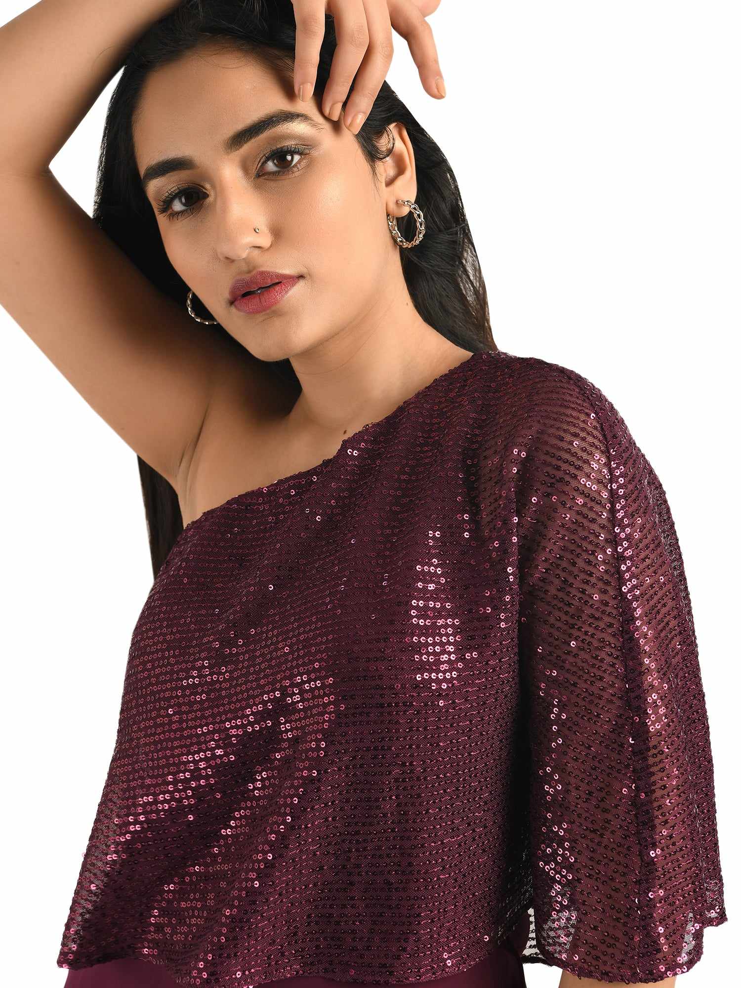 wine rocking it in jumpsuit