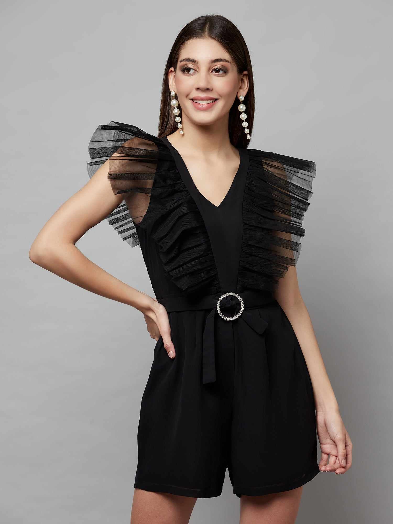 black wings play suit