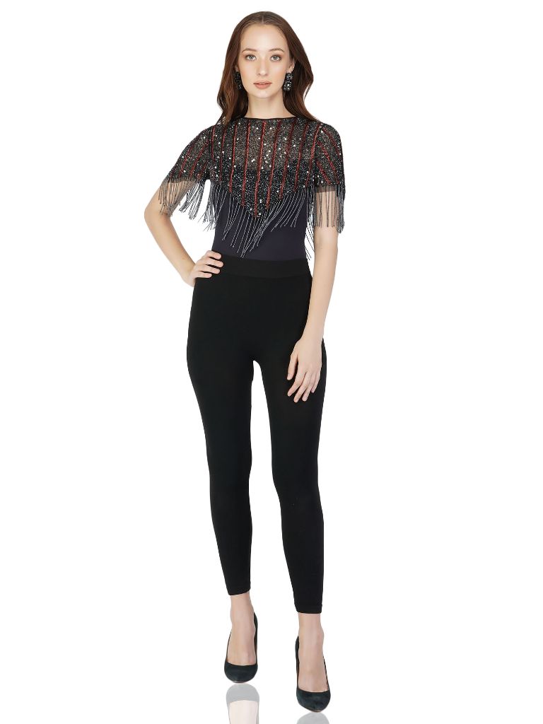 grey and bronze shrug