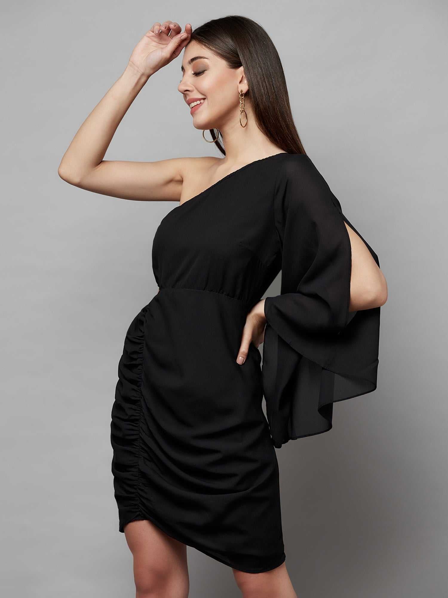 ruche over me sassy dress