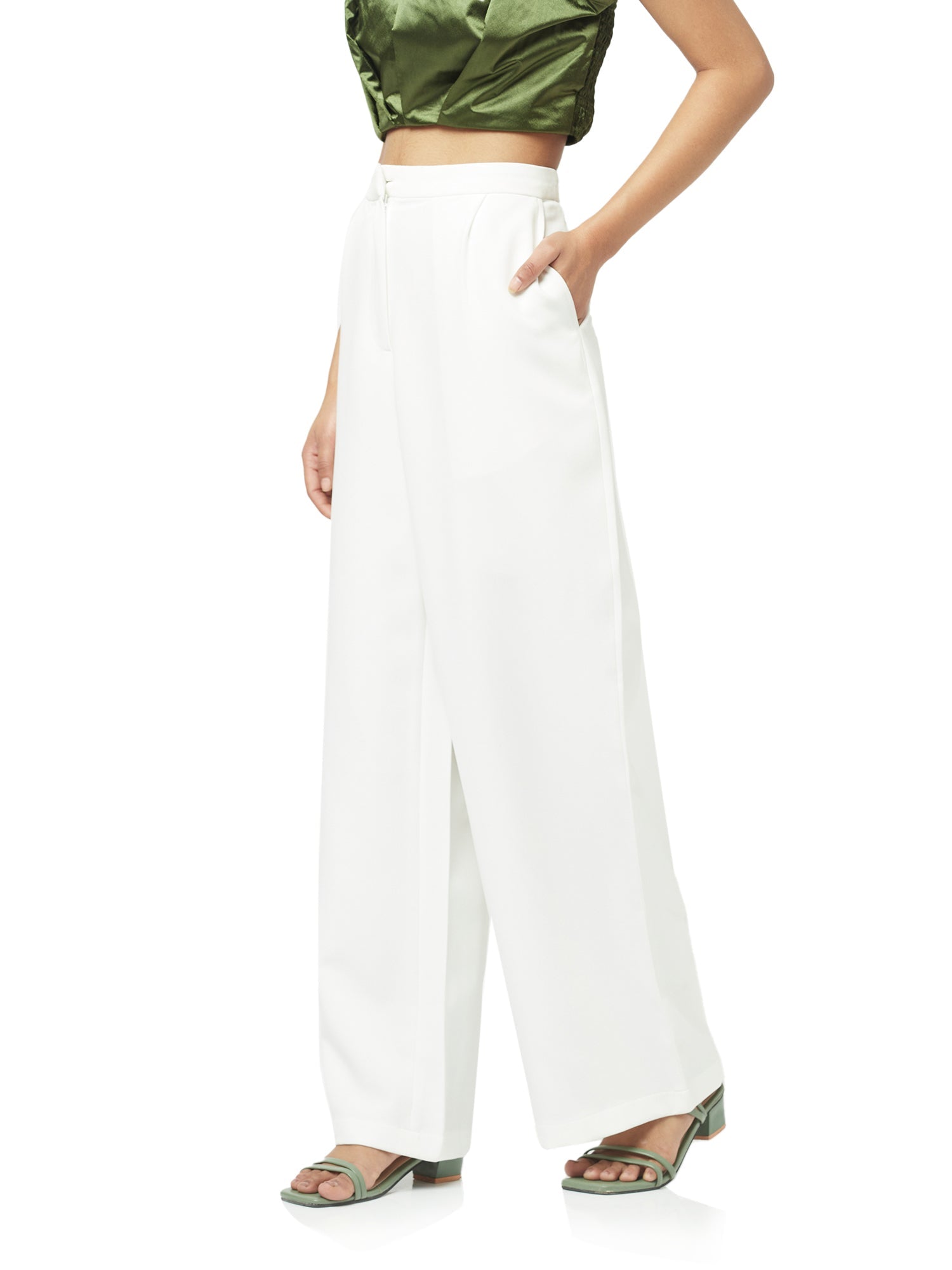 classic white dress pant