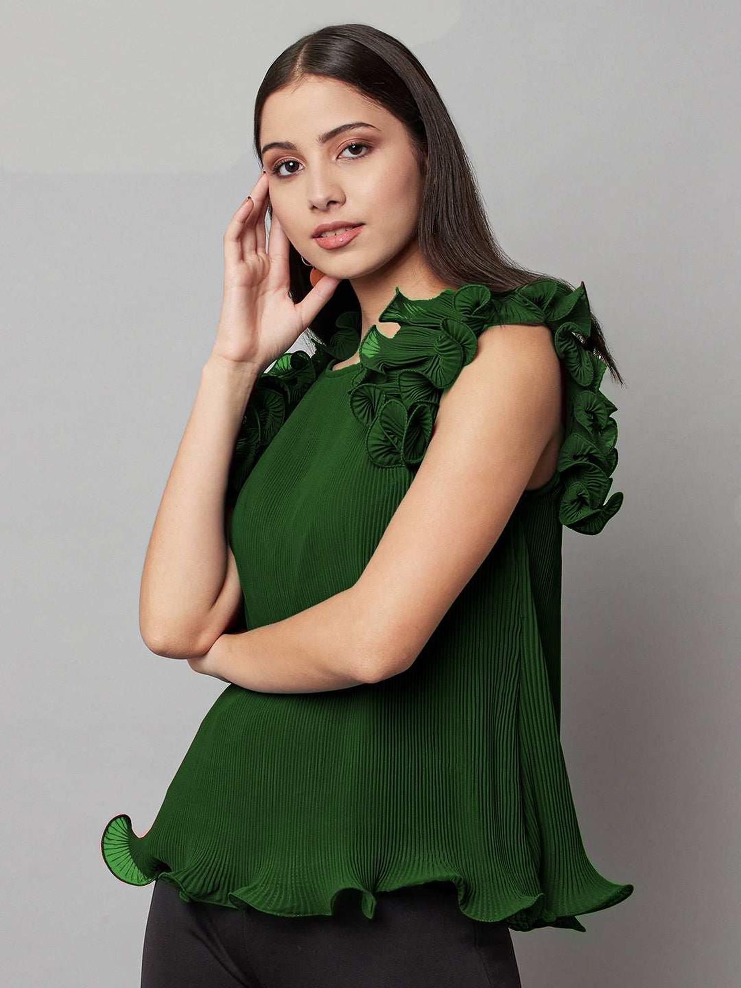 TINNY DRAMATIC SLEEVE TOP