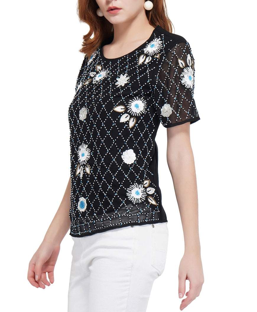 multi beads top