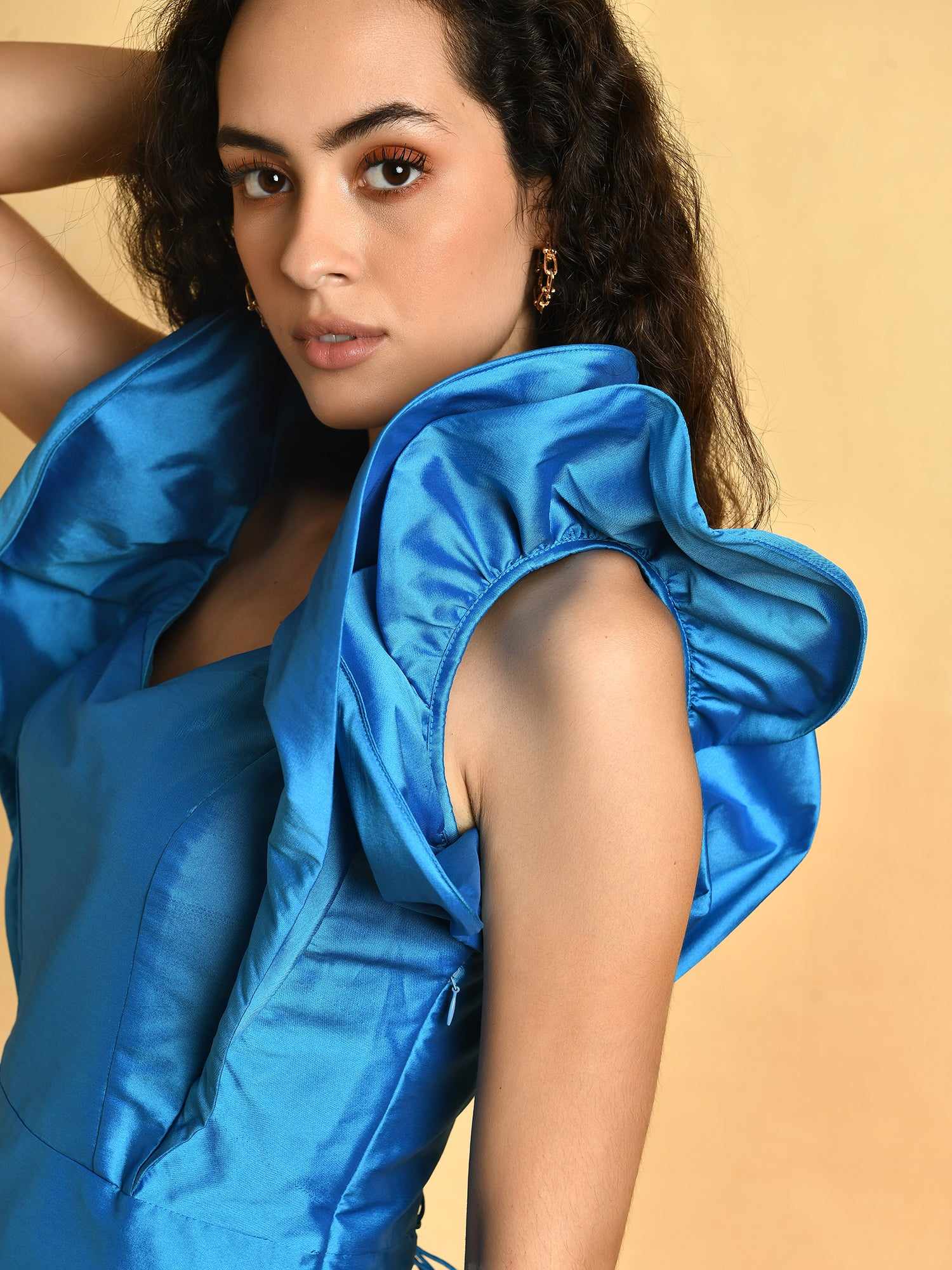 blue only for you mini dress