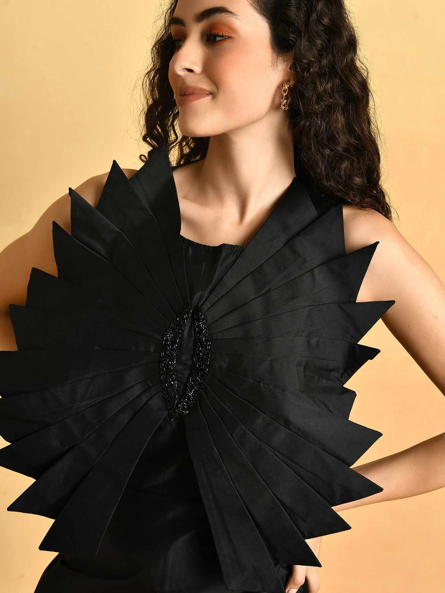 party please black sassy dress