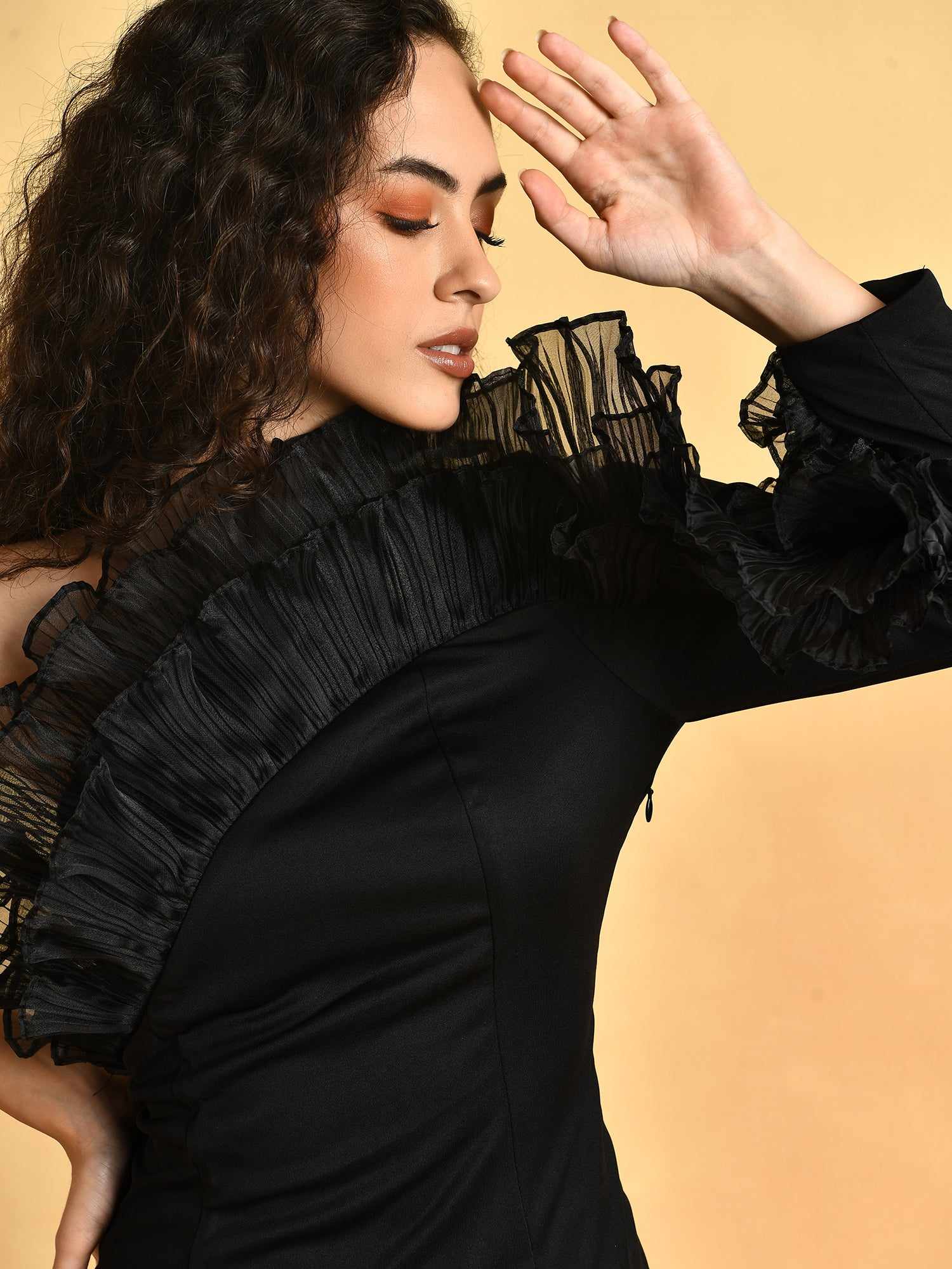 party mode black dress