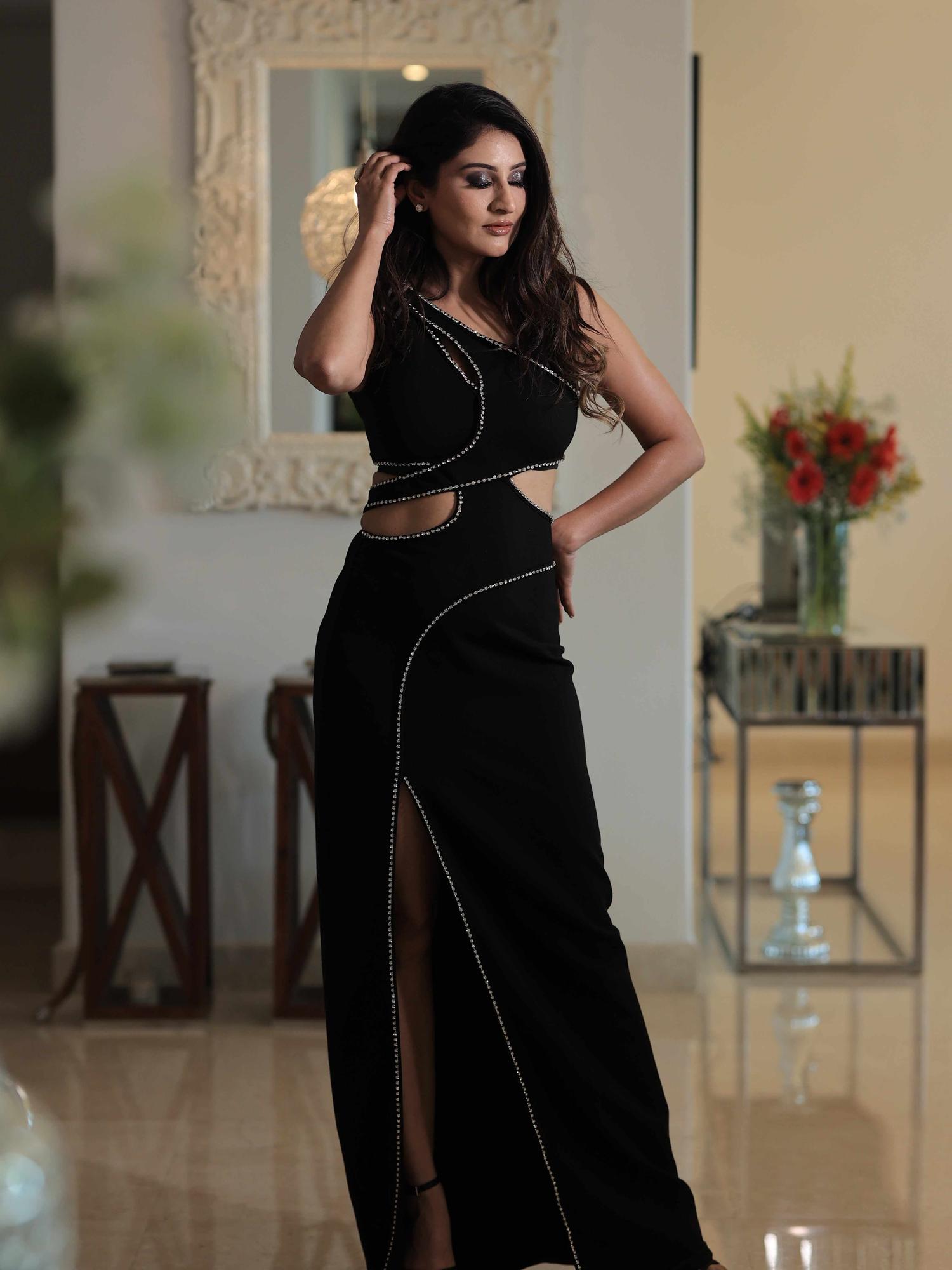 Starlit Stone Seduction Dress