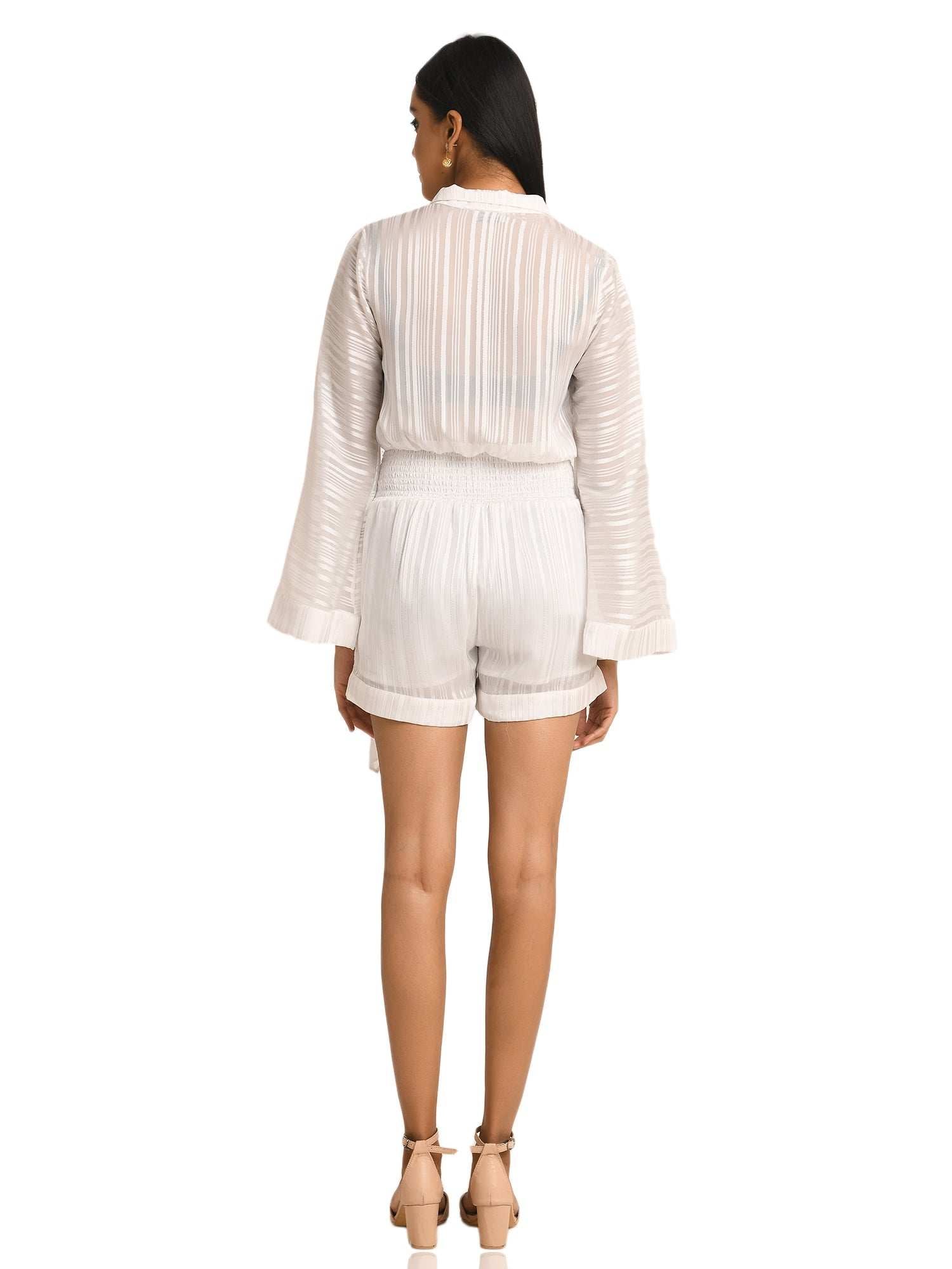 catch a chill shorty playsuit