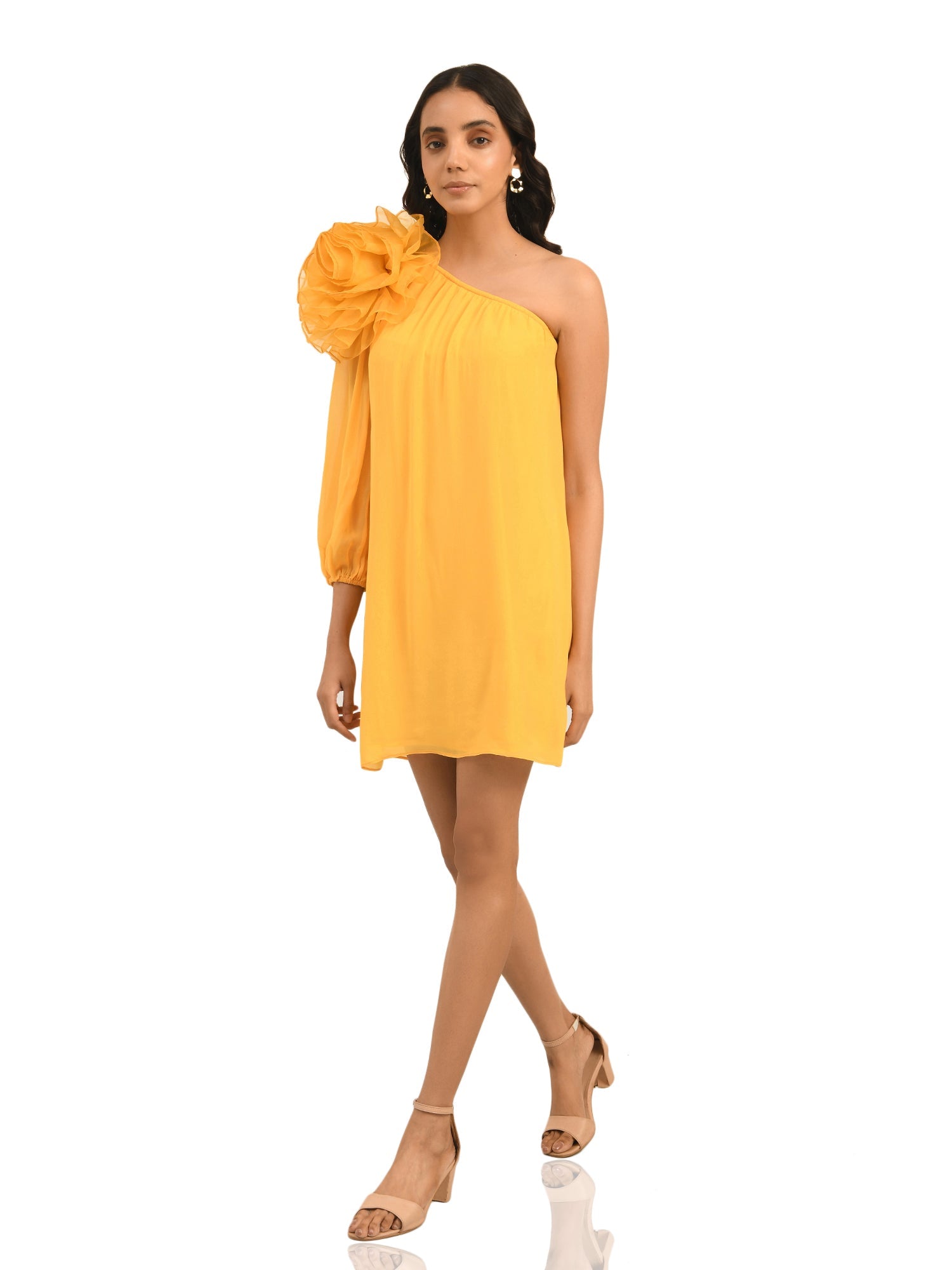 luxury vacay oversize floral loose dress