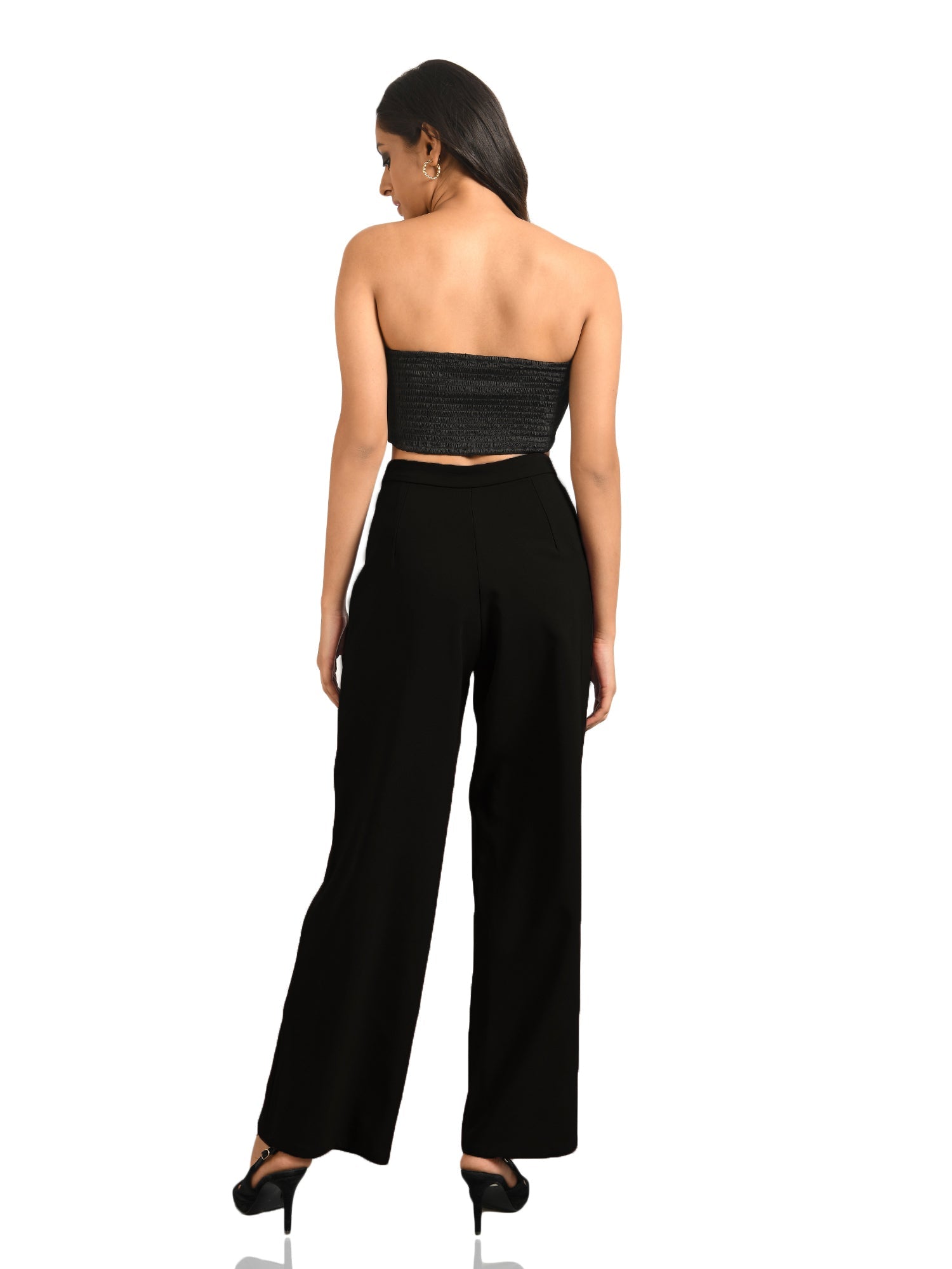 regular fit black pant