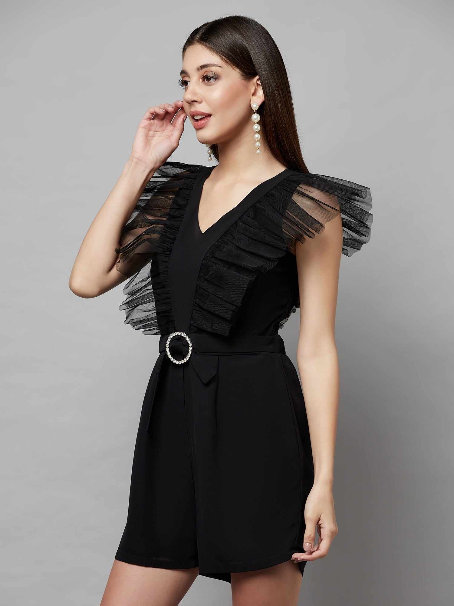black wings play suit