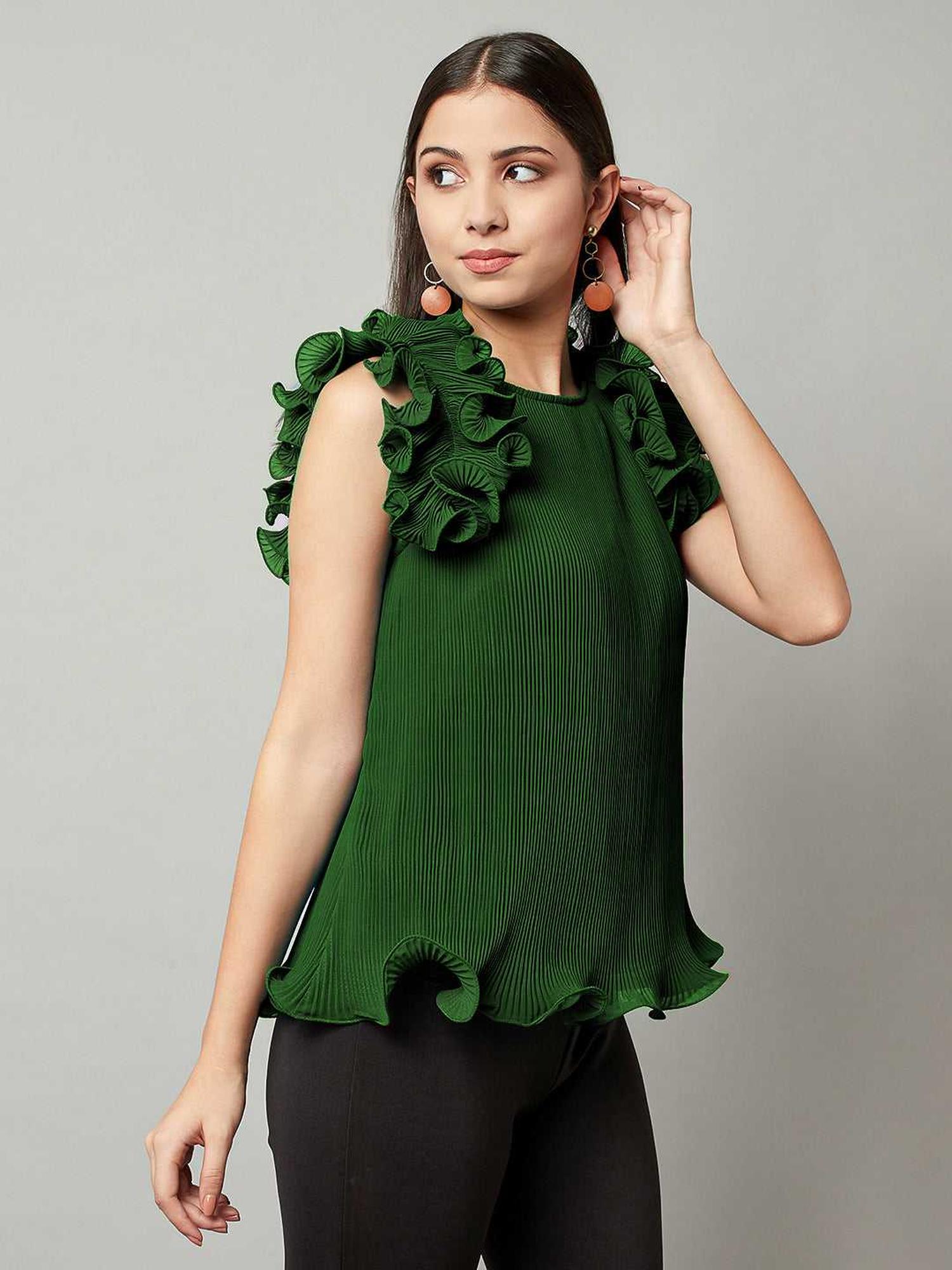 TINNY DRAMATIC SLEEVE TOP