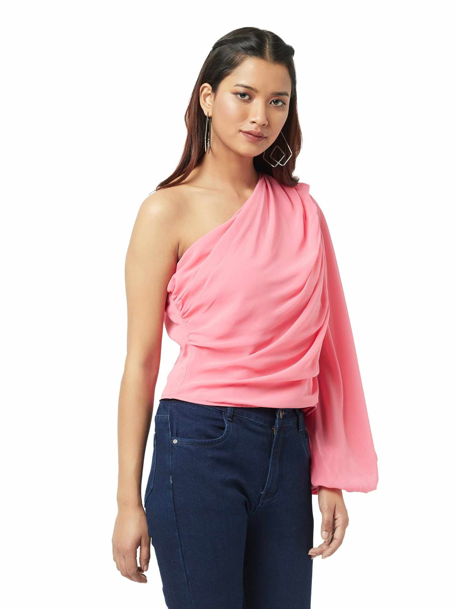 statement opulent sleeve blouse