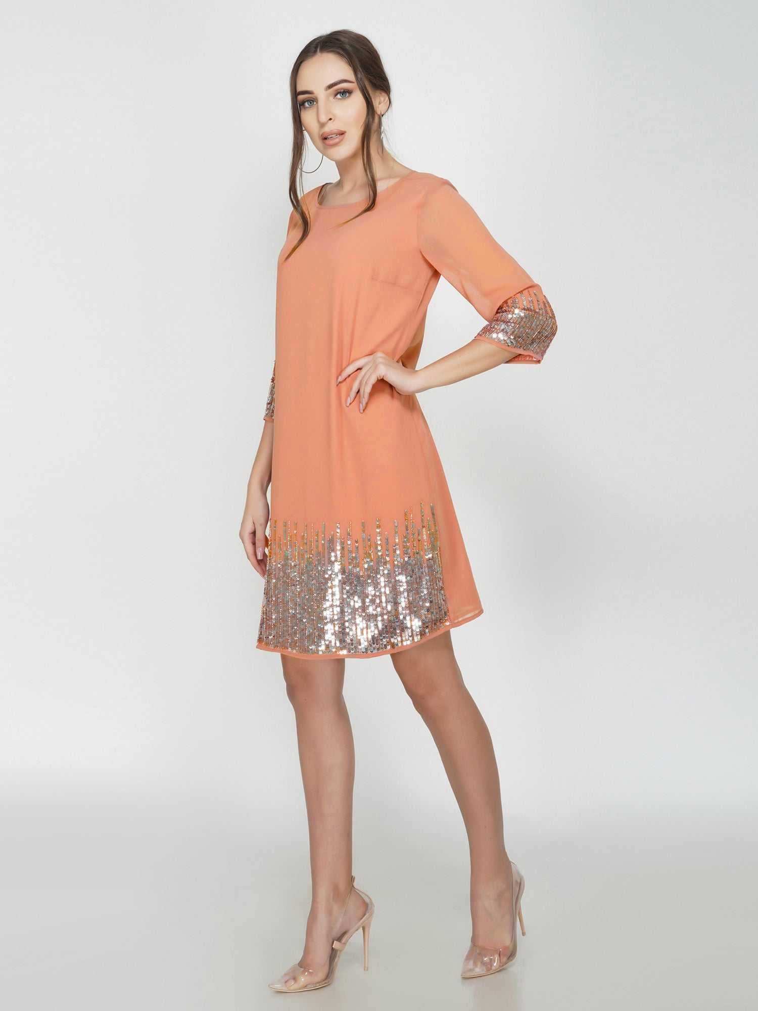 sunrise sequin dress