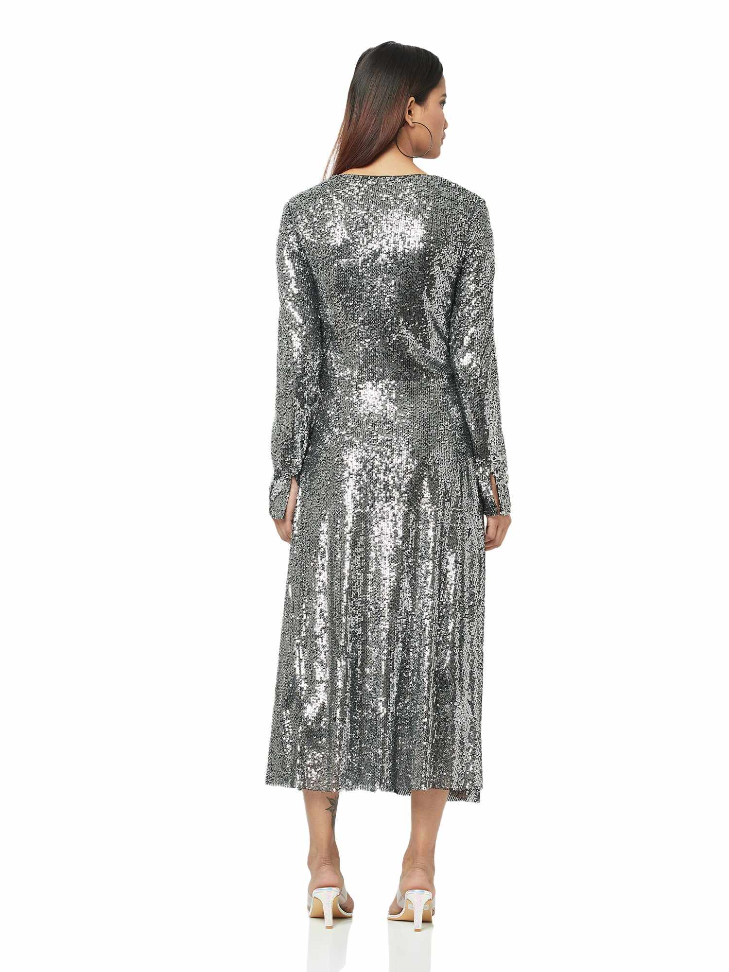 pretty please midi dress