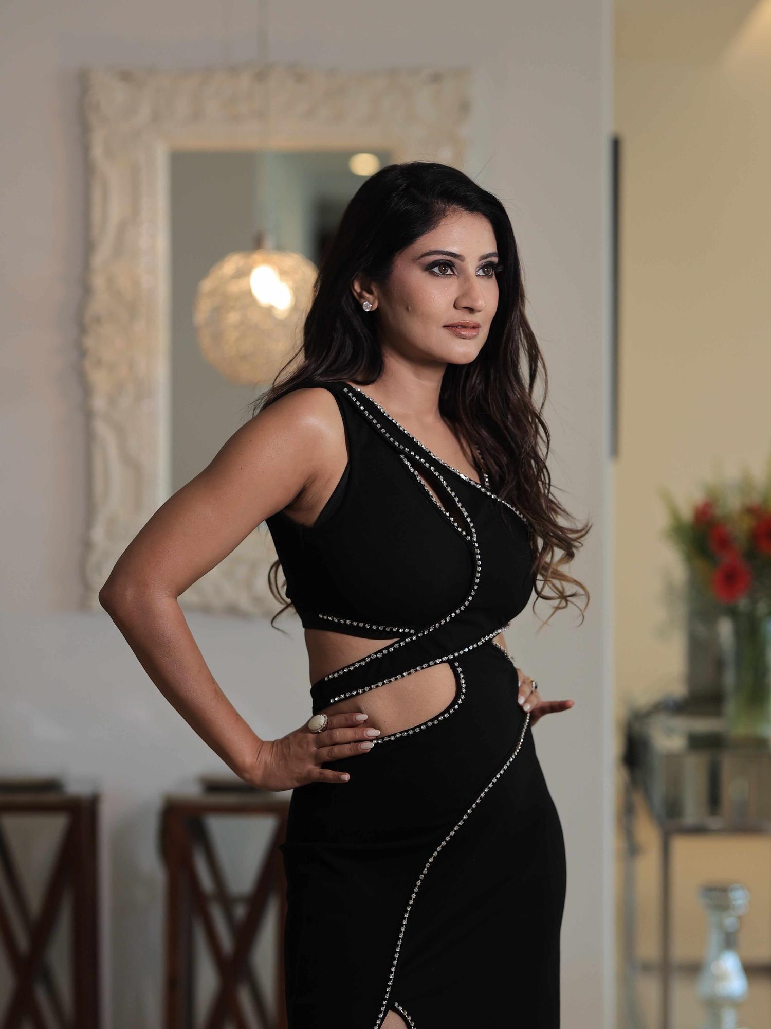 Starlit Stone Seduction Dress
