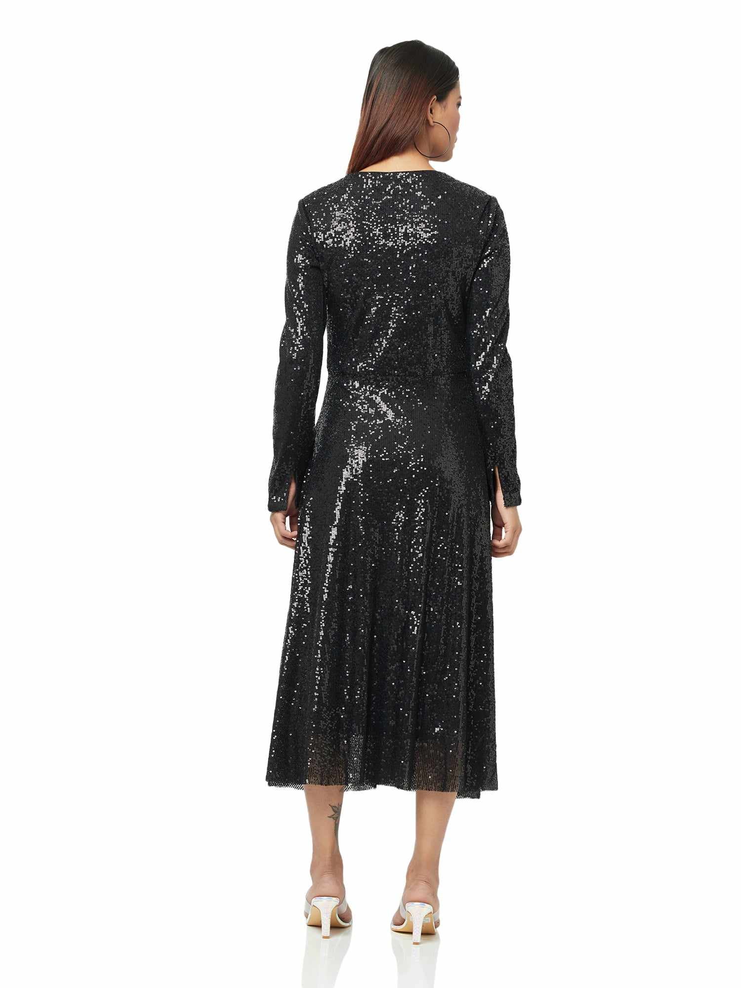 pretty please midi dress