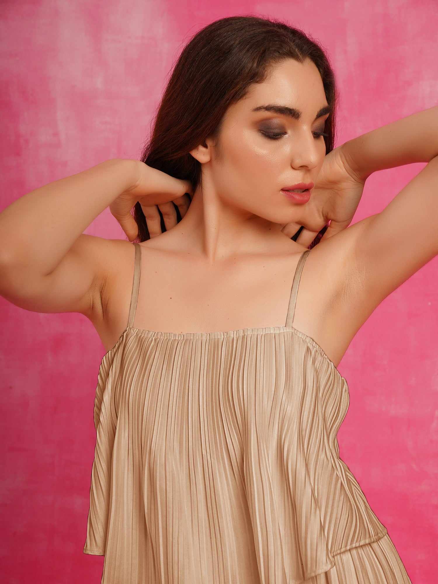 so stylish beige jumpsuit