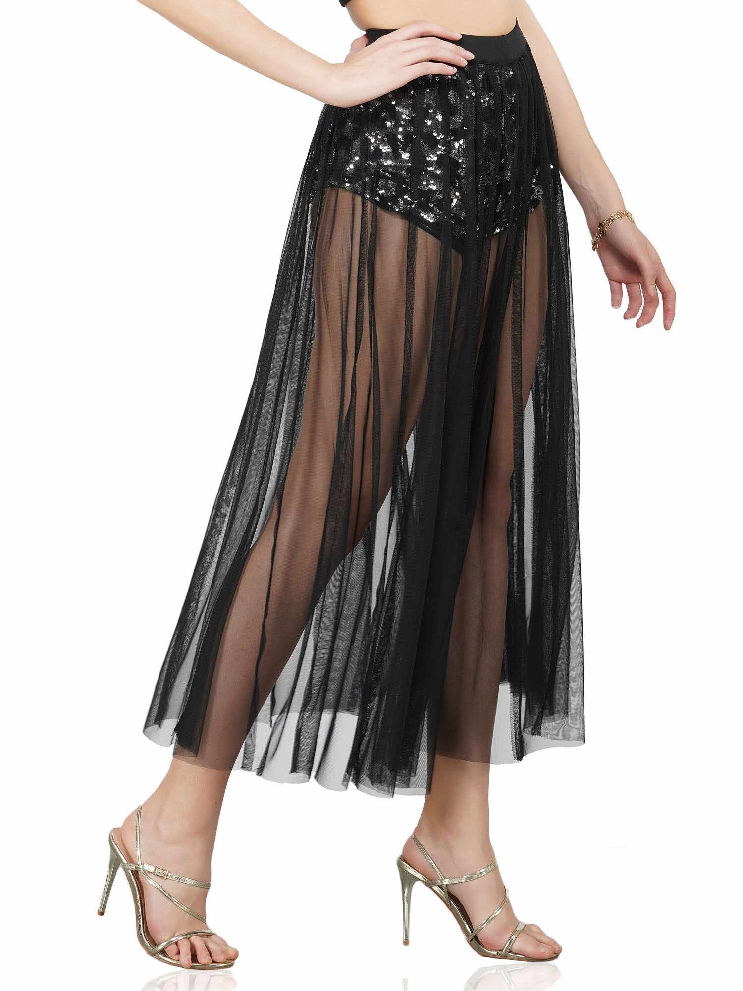 leopard butt shorts with black tulle skirt