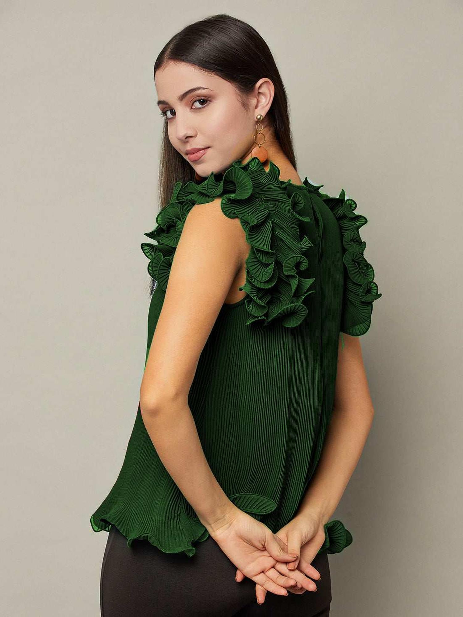 TINNY DRAMATIC SLEEVE TOP