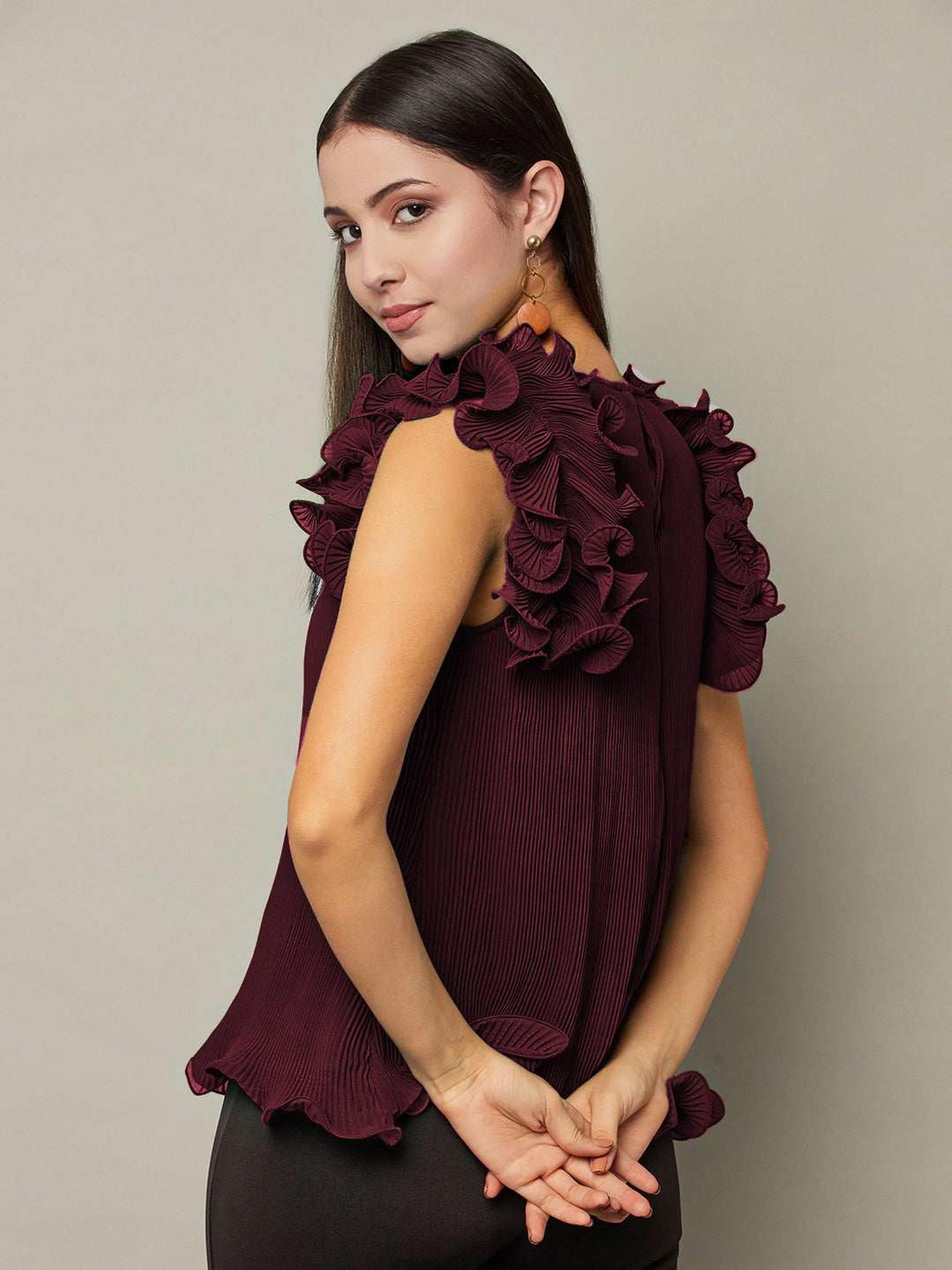 TINNY DRAMATIC SLEEVE TOP