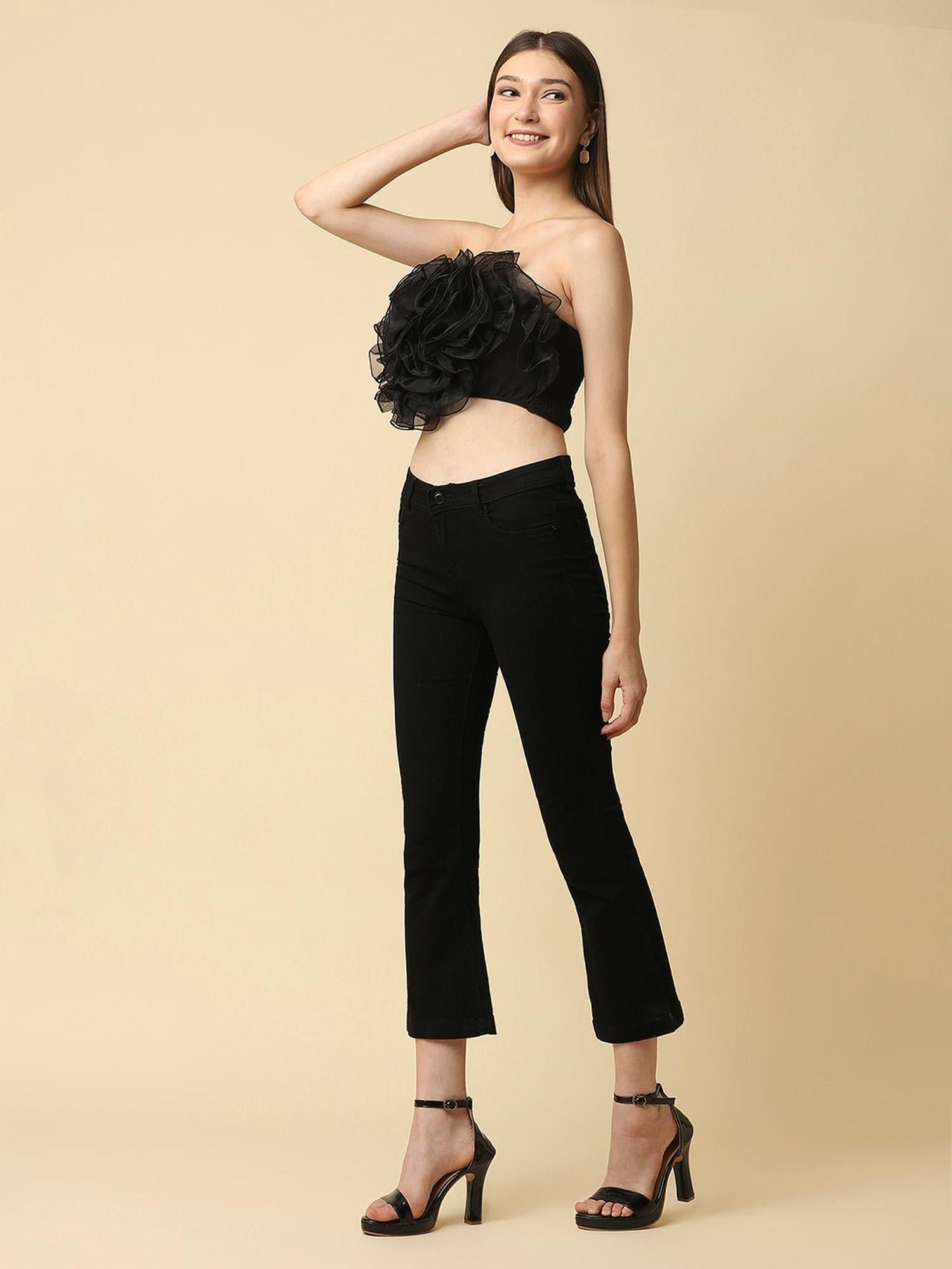 Organza Black Obsidian Top
