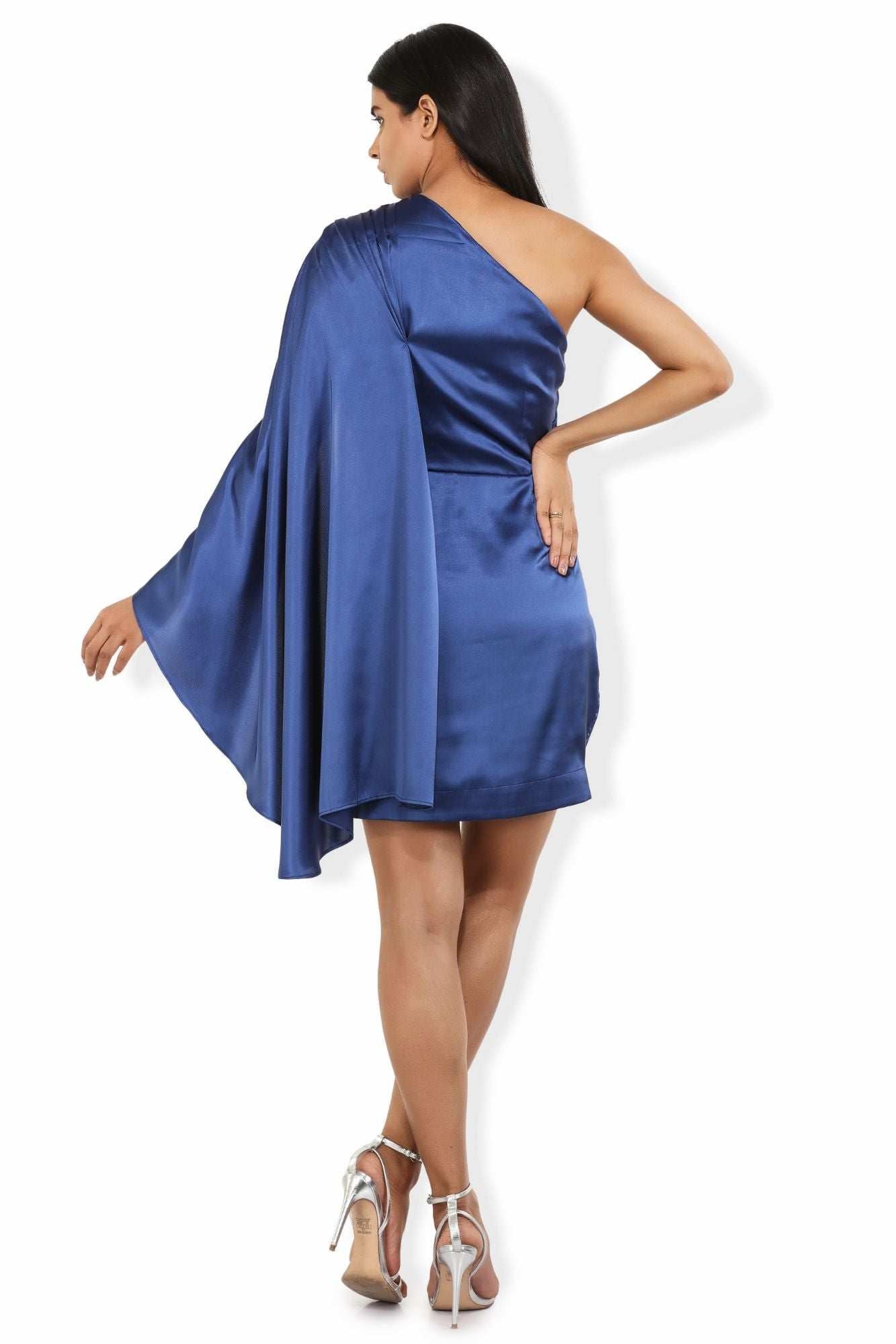electric paris mini ruched dress