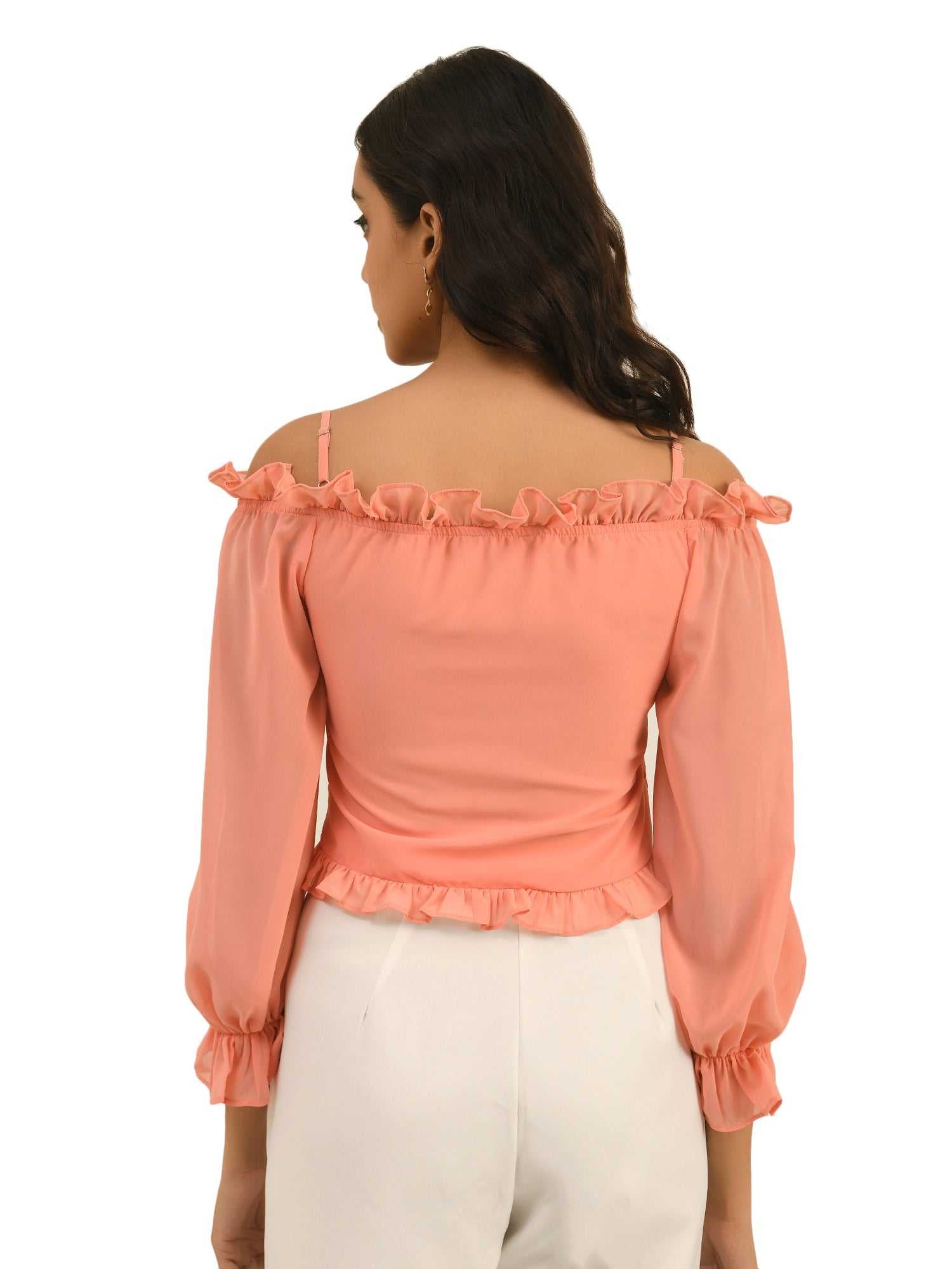 all over smocking perfect vacay top