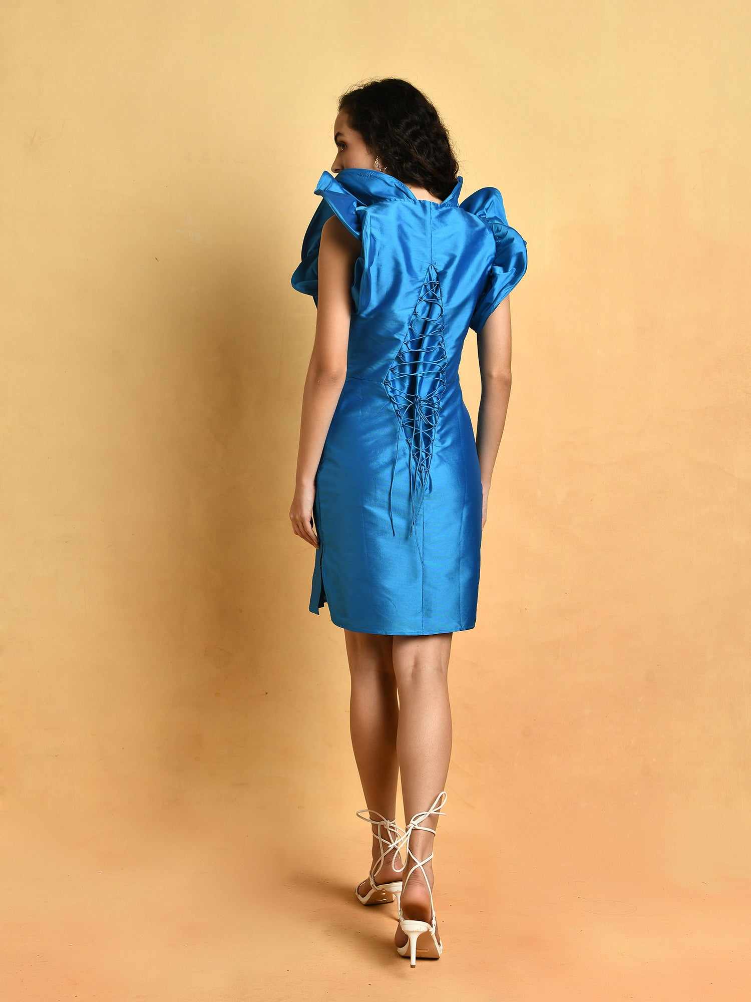 blue only for you mini dress