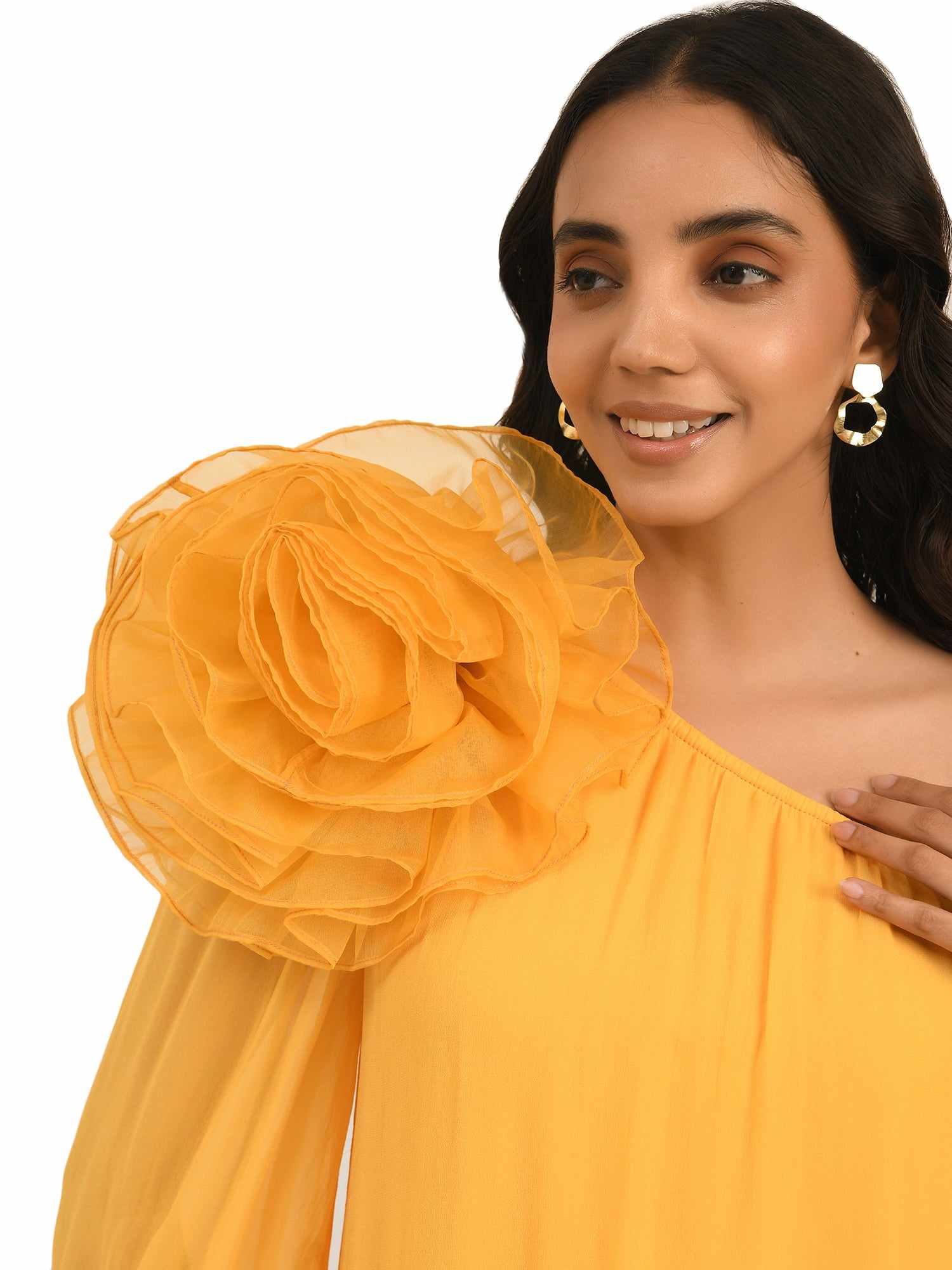 luxury vacay oversize floral loose dress