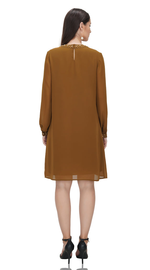 jewel olive dress