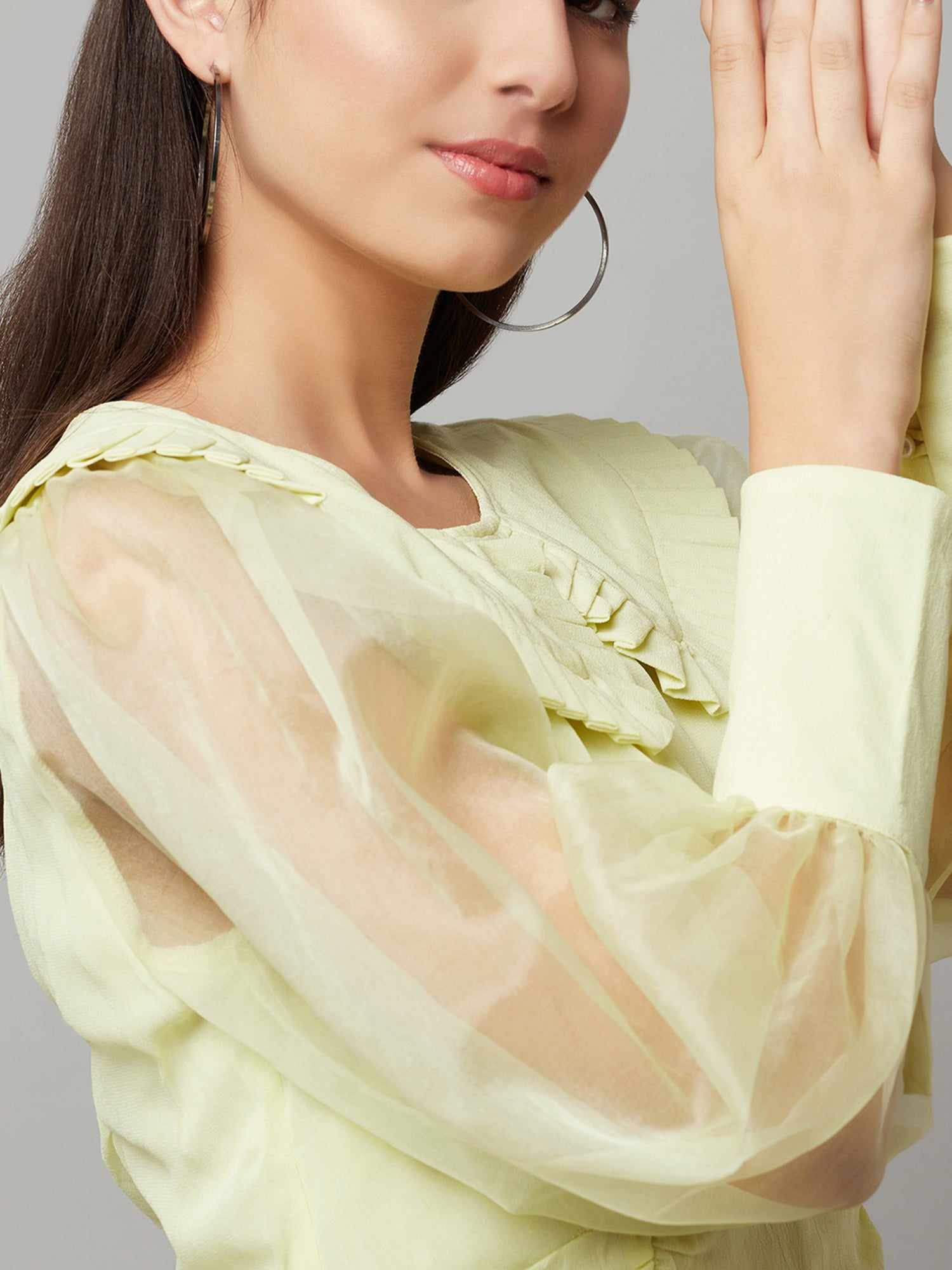 lemon ruche over me sassy dress