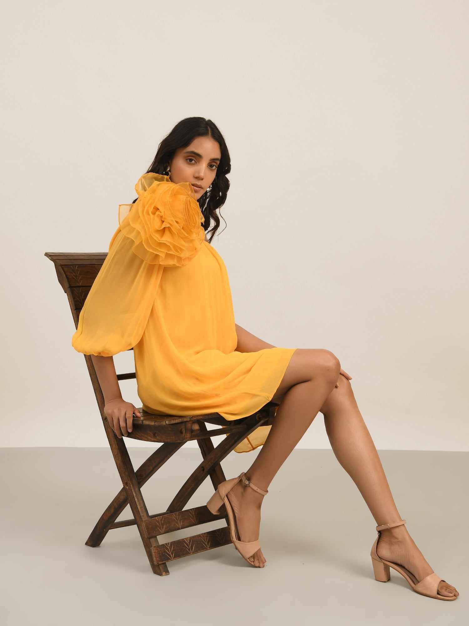 luxury vacay oversize floral loose dress