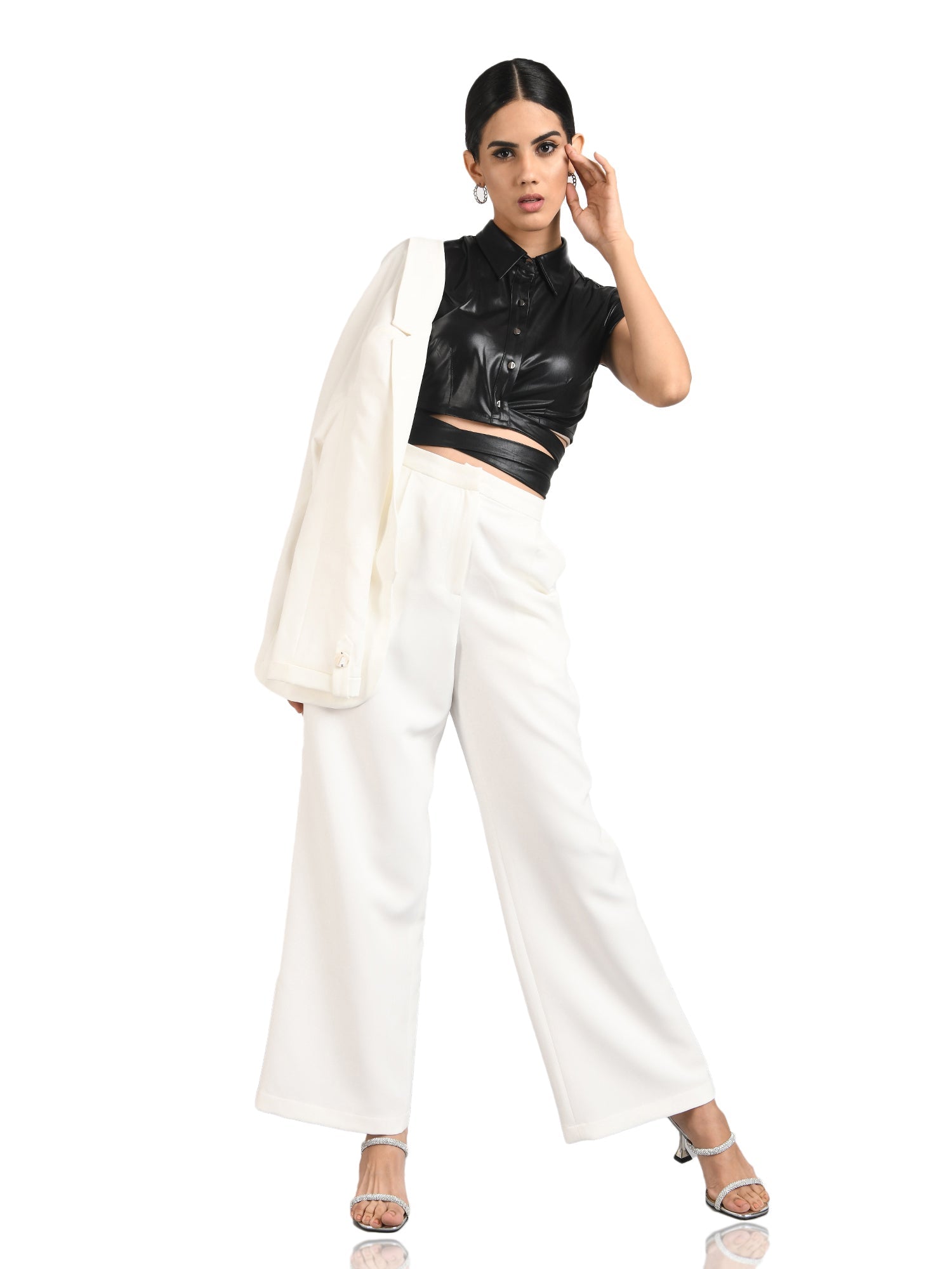 obestian metallic shirt