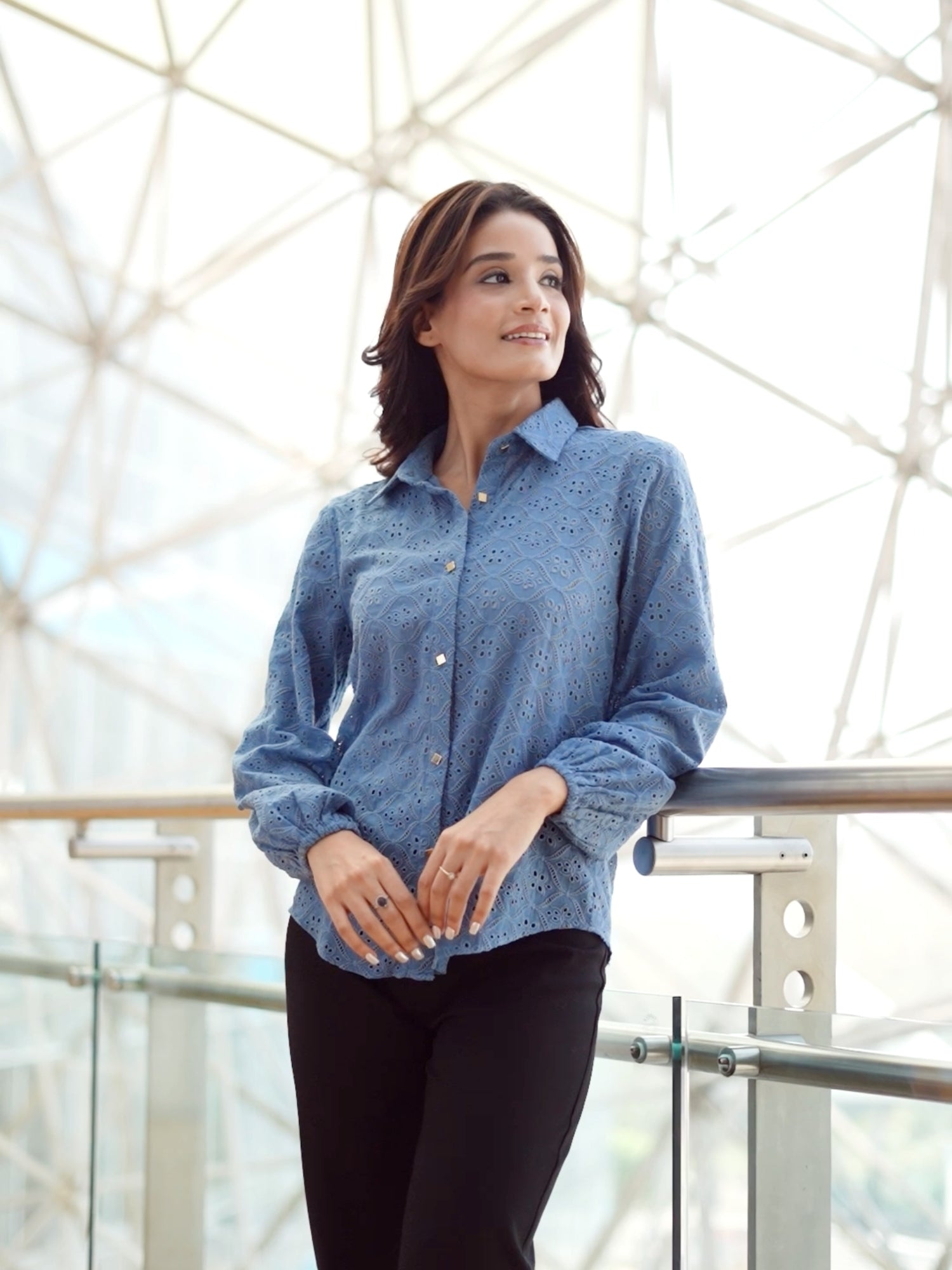 Sunscape Schiffli Shirt