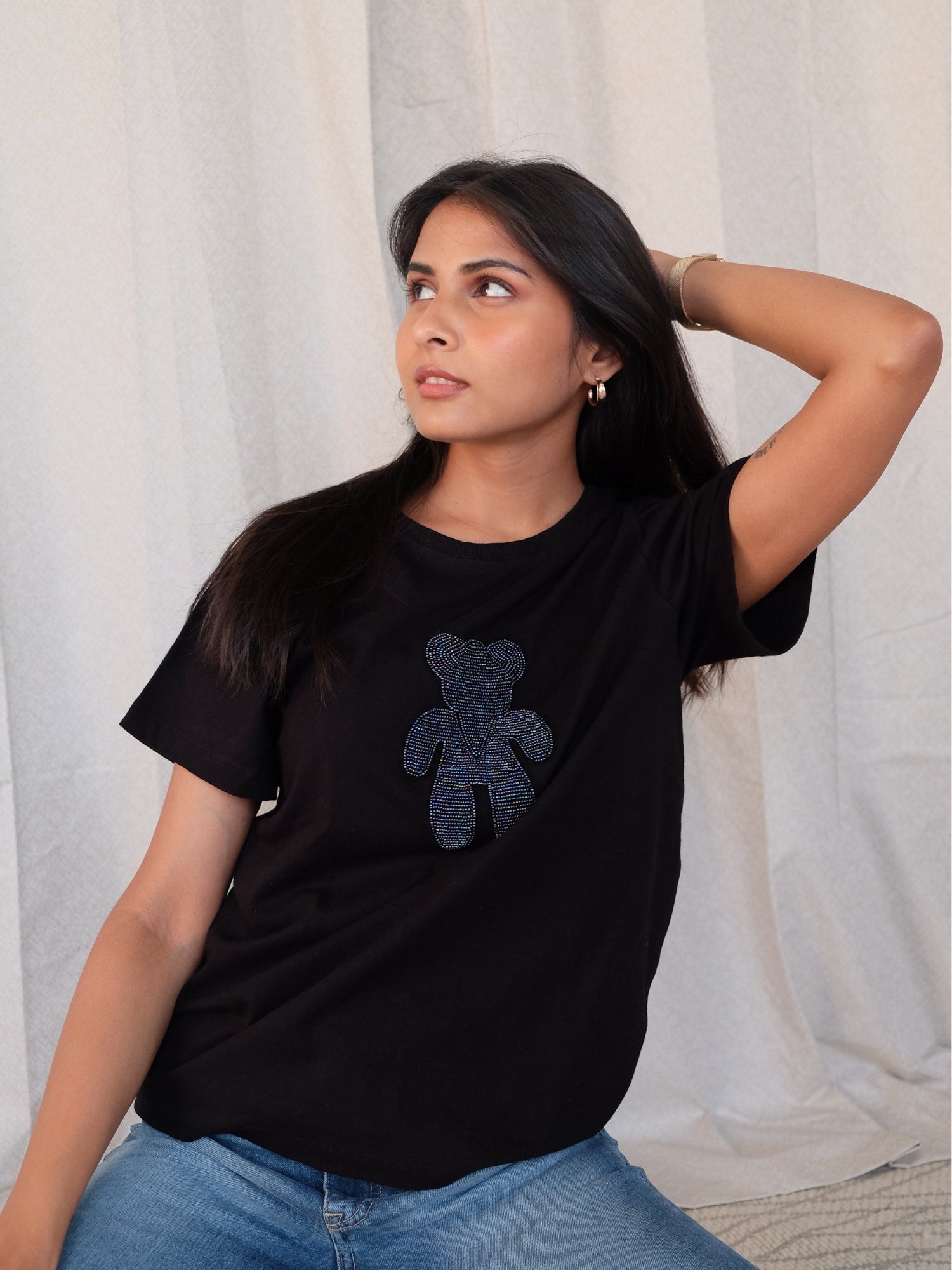 So- Blue Teddy Tee